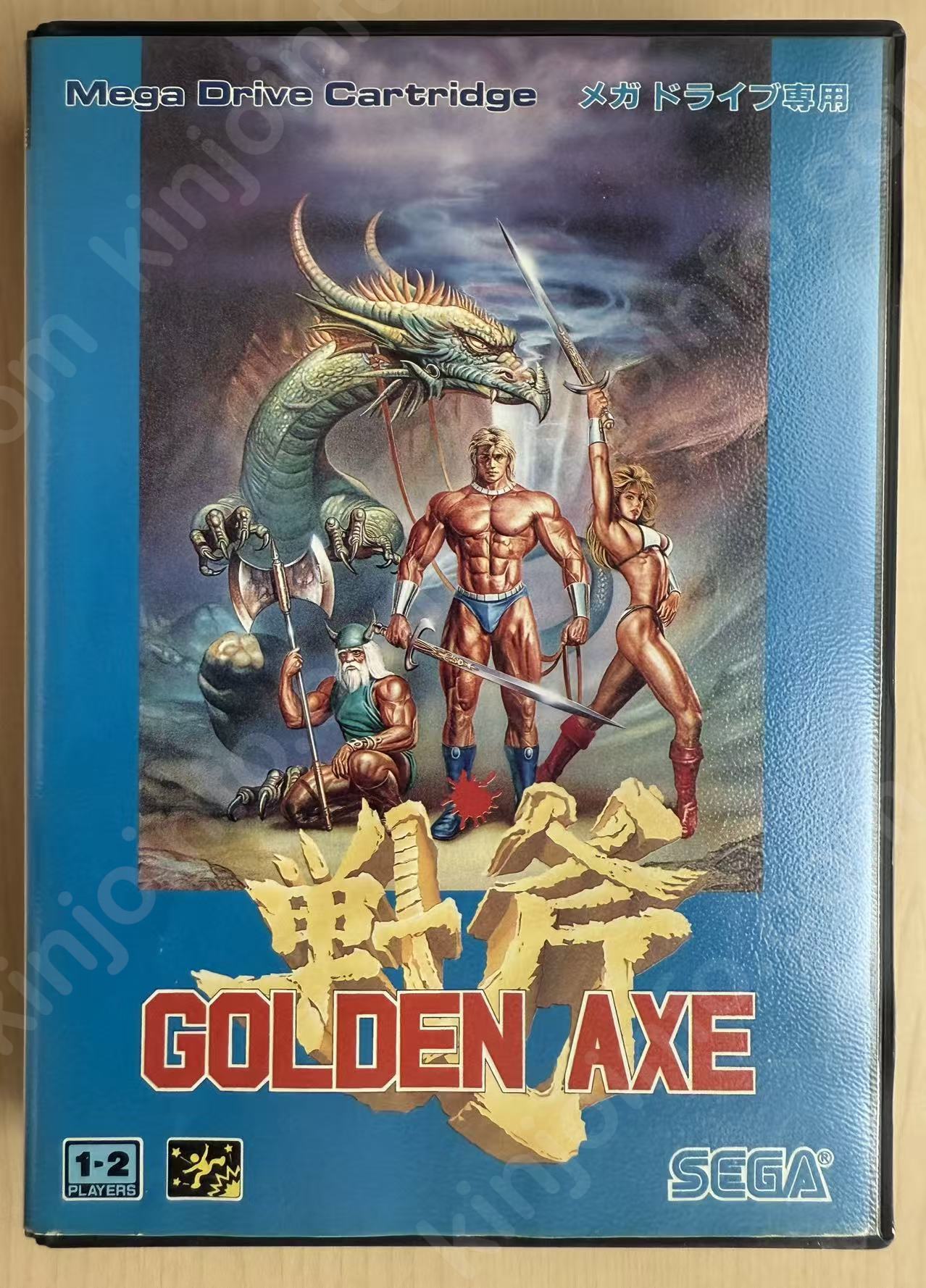 ゴールデンアックス（Golden Axe）【中古・MD日本版】