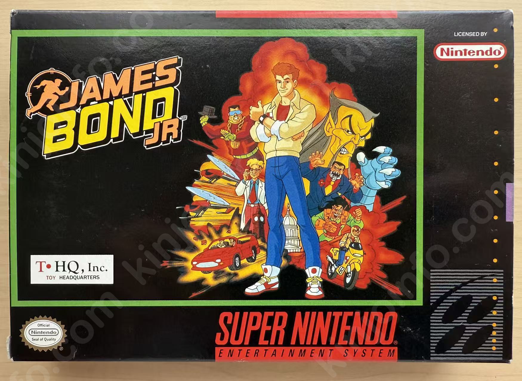 James Bond Jr.（ジェームズ・ボンド・ジュニア）【新品未使用・SNES北米版】