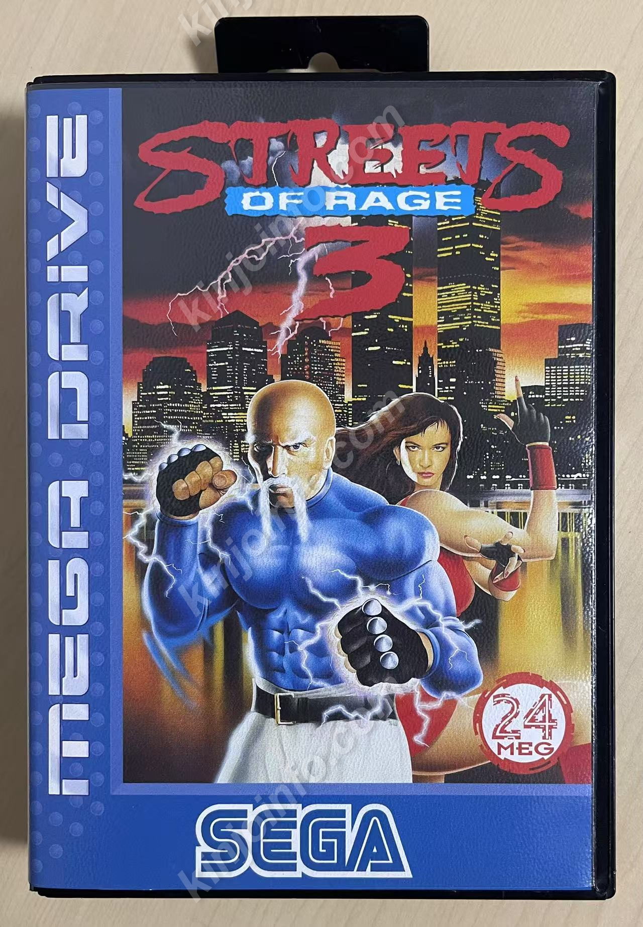 Streets of Rage 3（ベア・ナックルIII）【未使用に近い・MD欧州版】