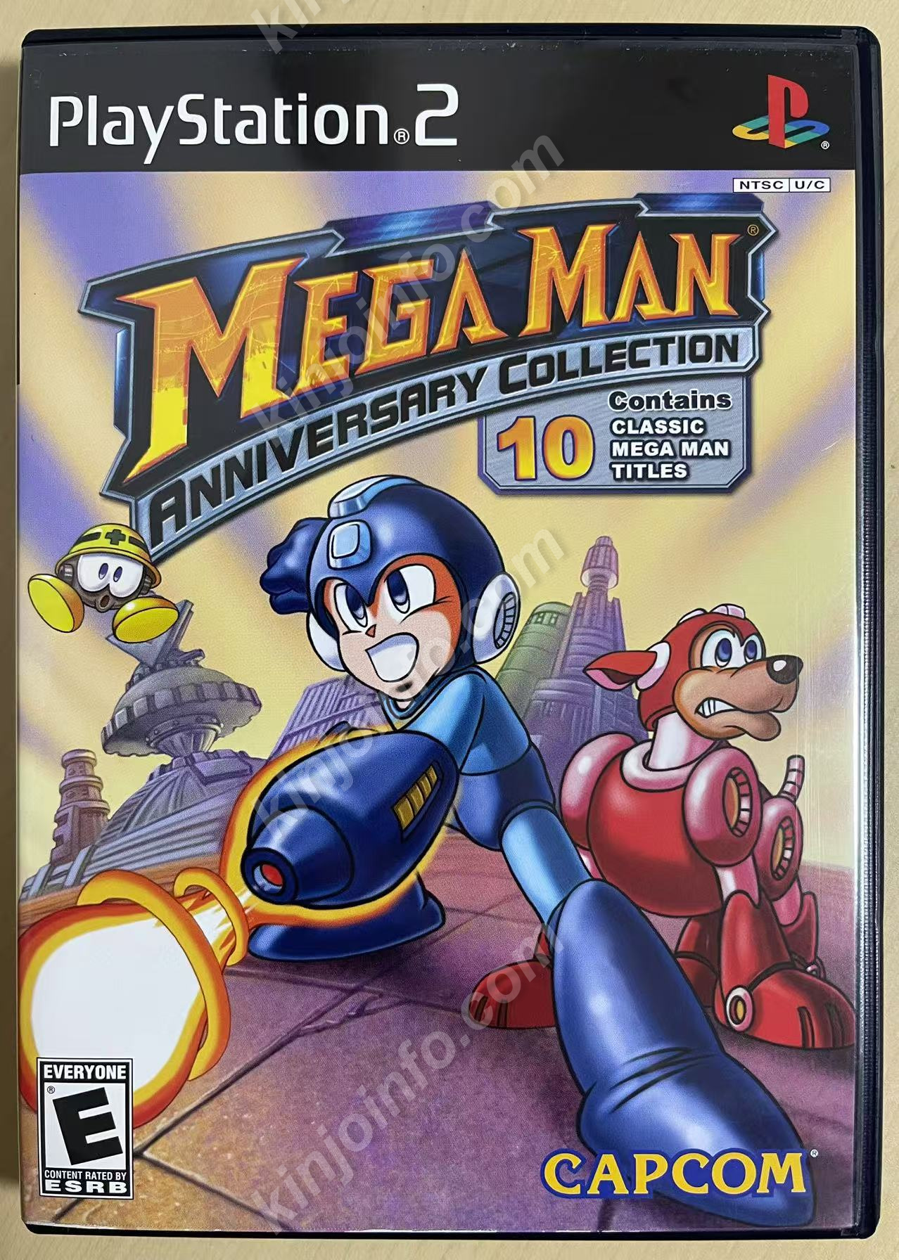 Mega Man Anniversary Collection（ロックマンアニバーサリーコレクション）【中古美品・PS2北米版】