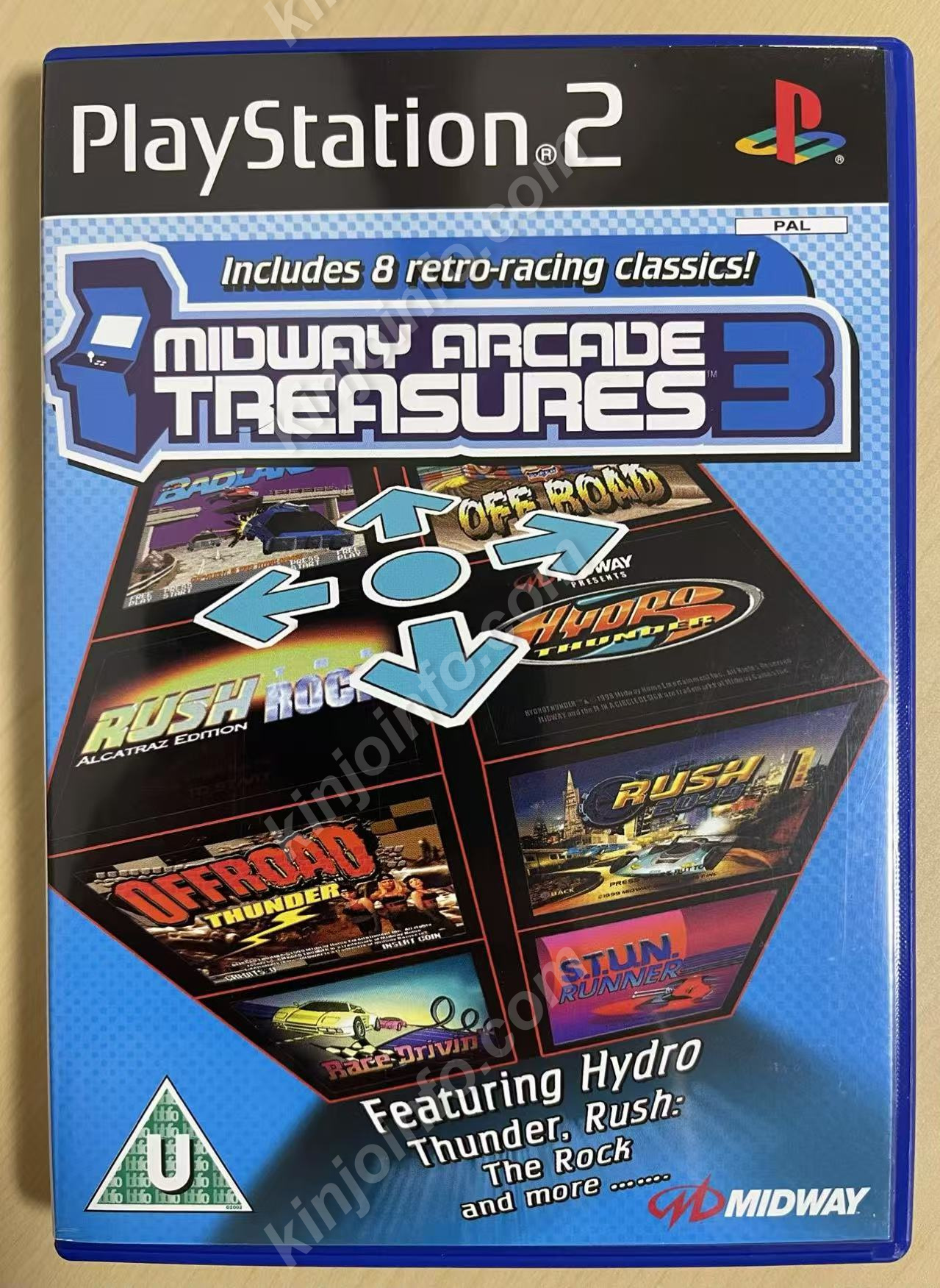 Midway Arcade Treasures 3【中古美品・PAL版・PS2欧州版】