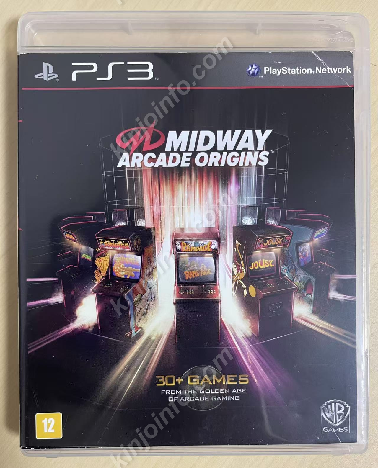 Midway Arcade Origins（ミッドウェイ アーケード オリジンズ）【中古美品・PS3欧州版】