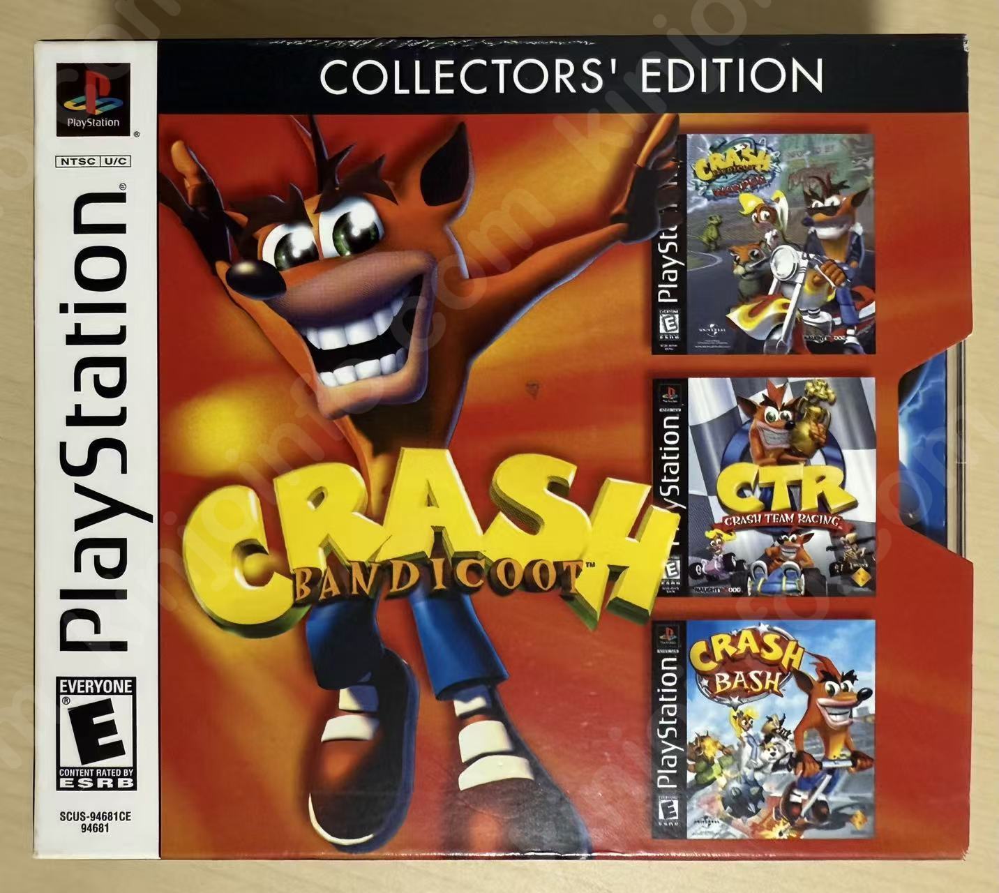 Crash Bandicoot Bundle: Collector's Edition（クラッシュ・バンディクー コレクターズエディション）【中古美品・PS北米版】