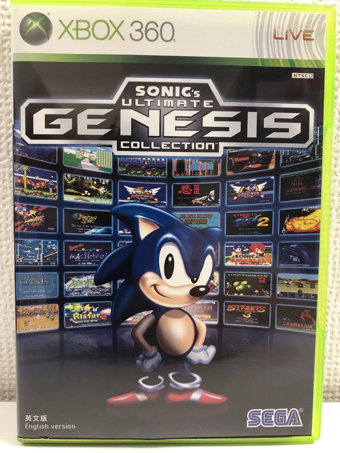 SONIC’S ULTIMATE GENESIS COLLECTION 【中古・通常版・アジア版】