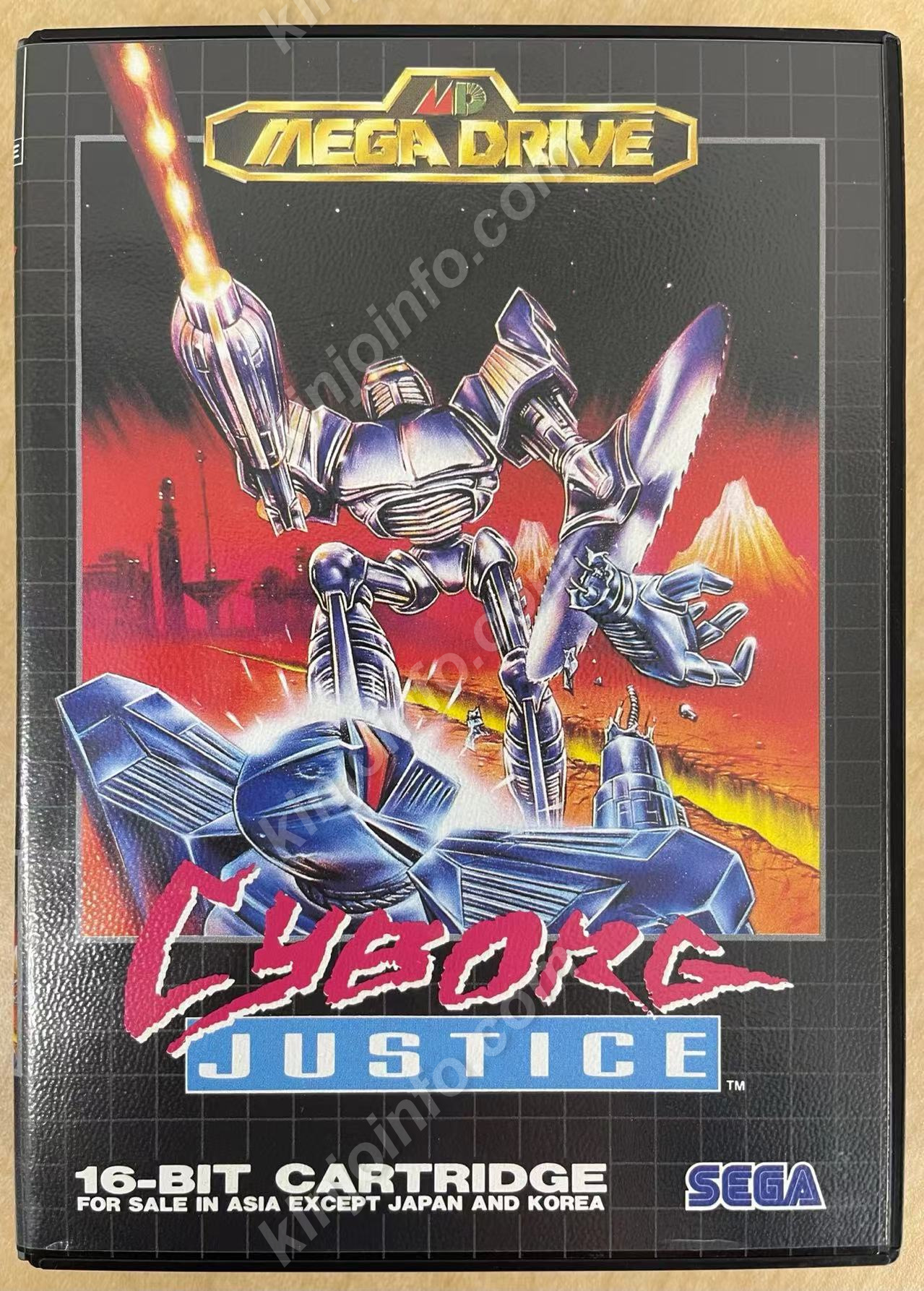 Cyborg Justice(サイボーグジャスティス）【中古美品・MDアジア版】