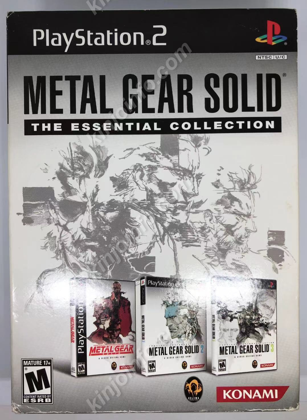 Metal Gear Solid: The Essential Collection【中古・限定版・北米版】