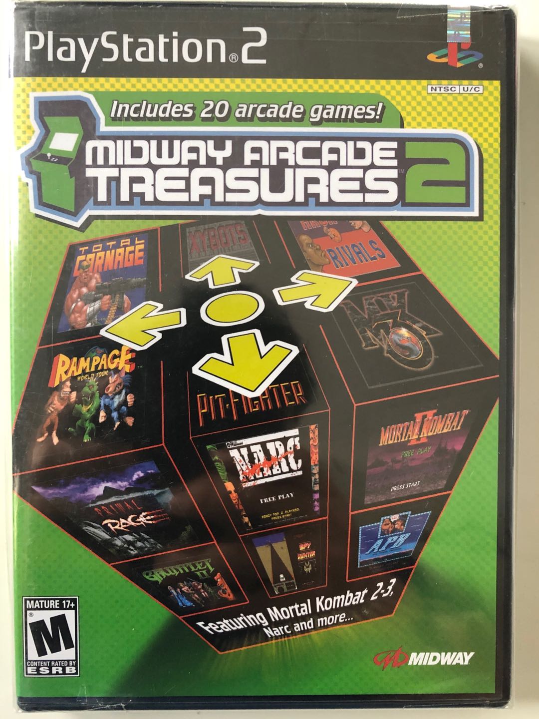 Midway Arcade Treasures 2【新品・通常版・北米版】