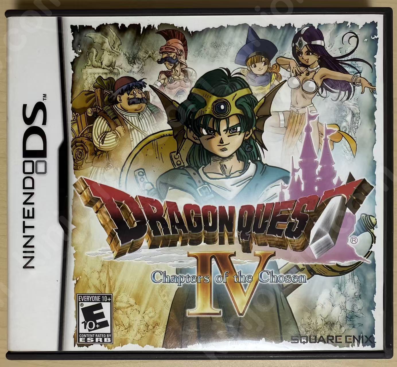 Dragon Quest IV: Chapters of the Chosen（ドラゴンクエストIV 導かれし者たち）【中古美品・完品・DS北米版】