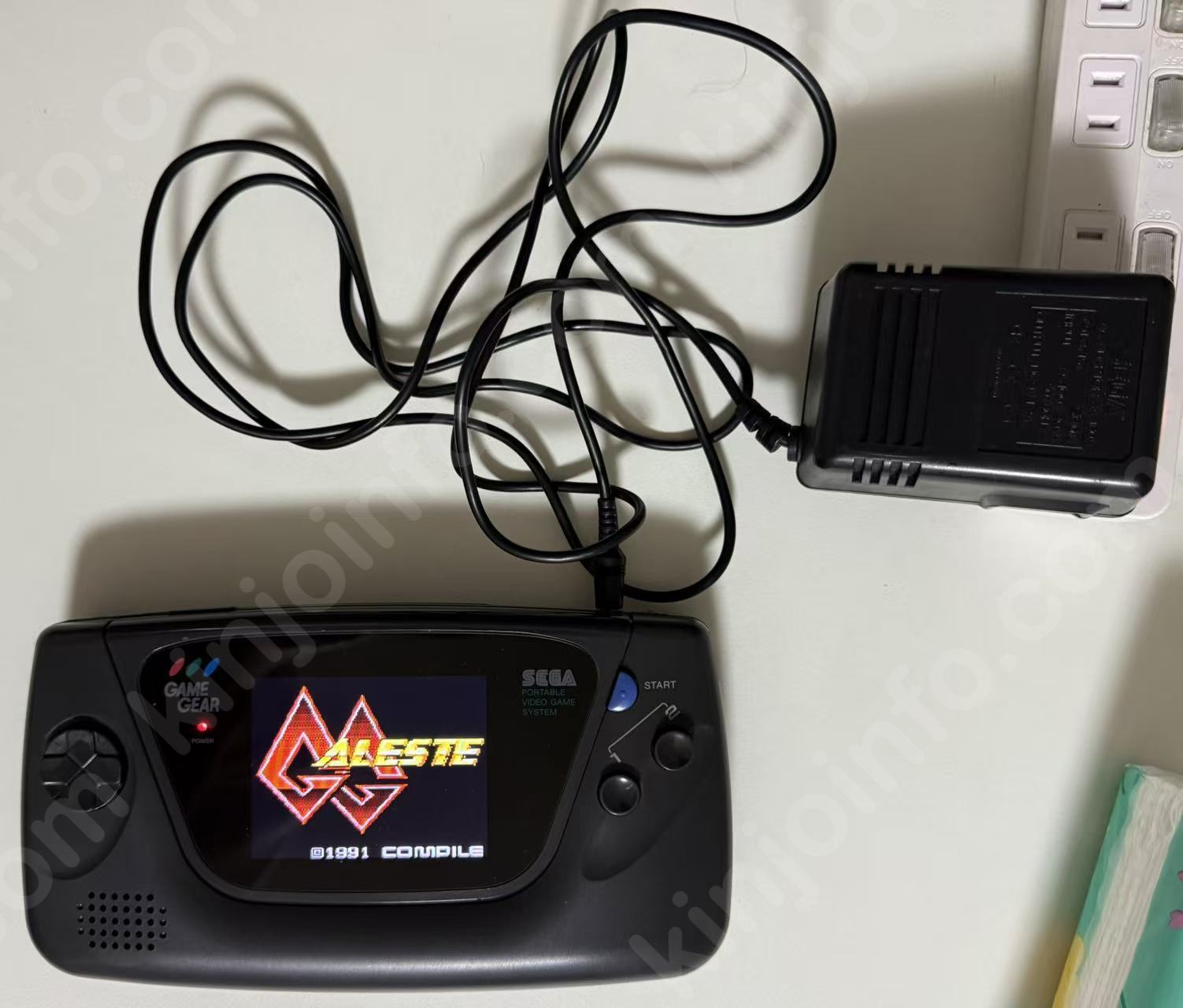 ゲームギア 本体一式 IPS液晶交換済（Game Gear Console Set IPS Modified）【中古美品・GG日本版】
