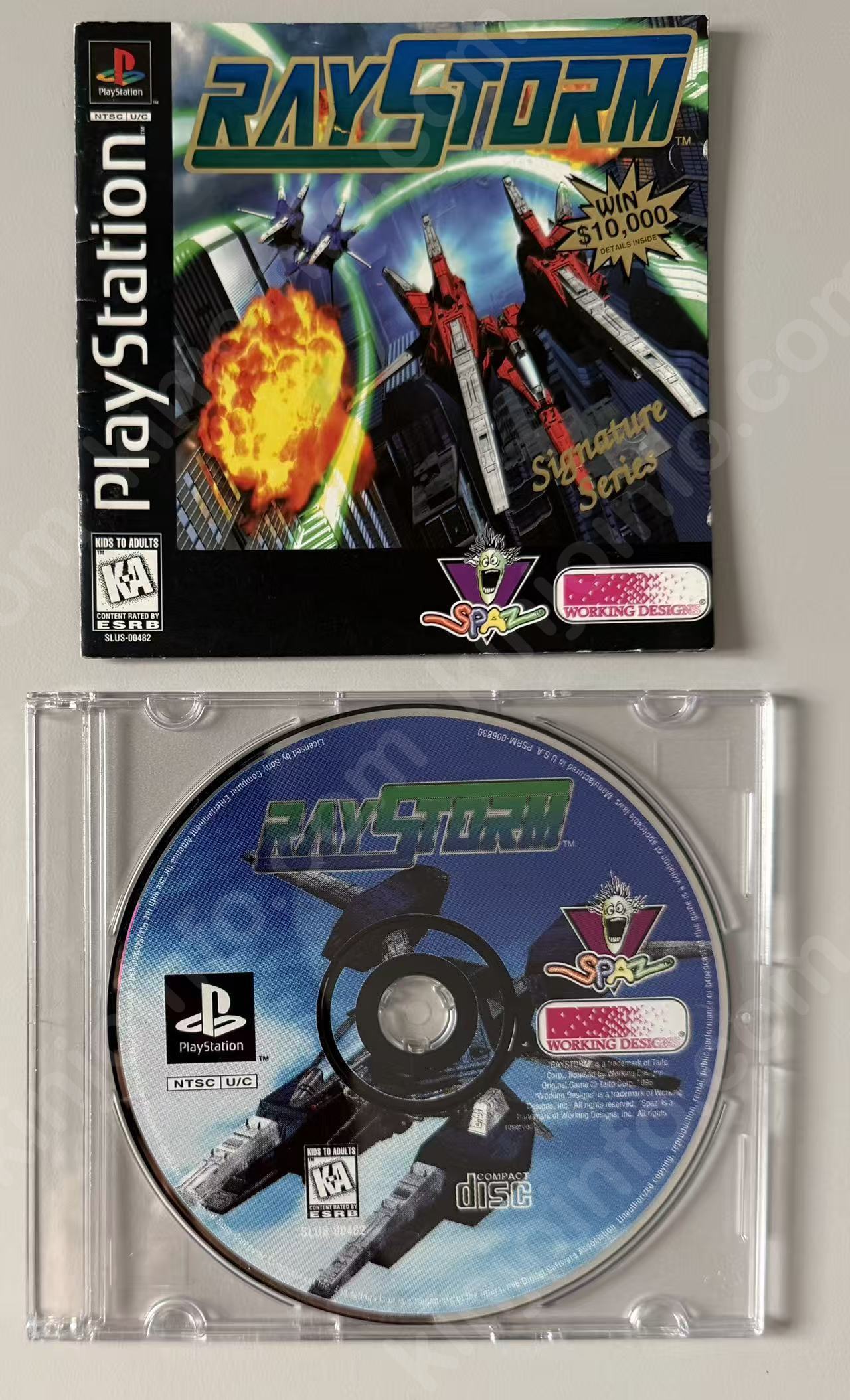 レイストーム（RayStorm）【中古・PS北米版】