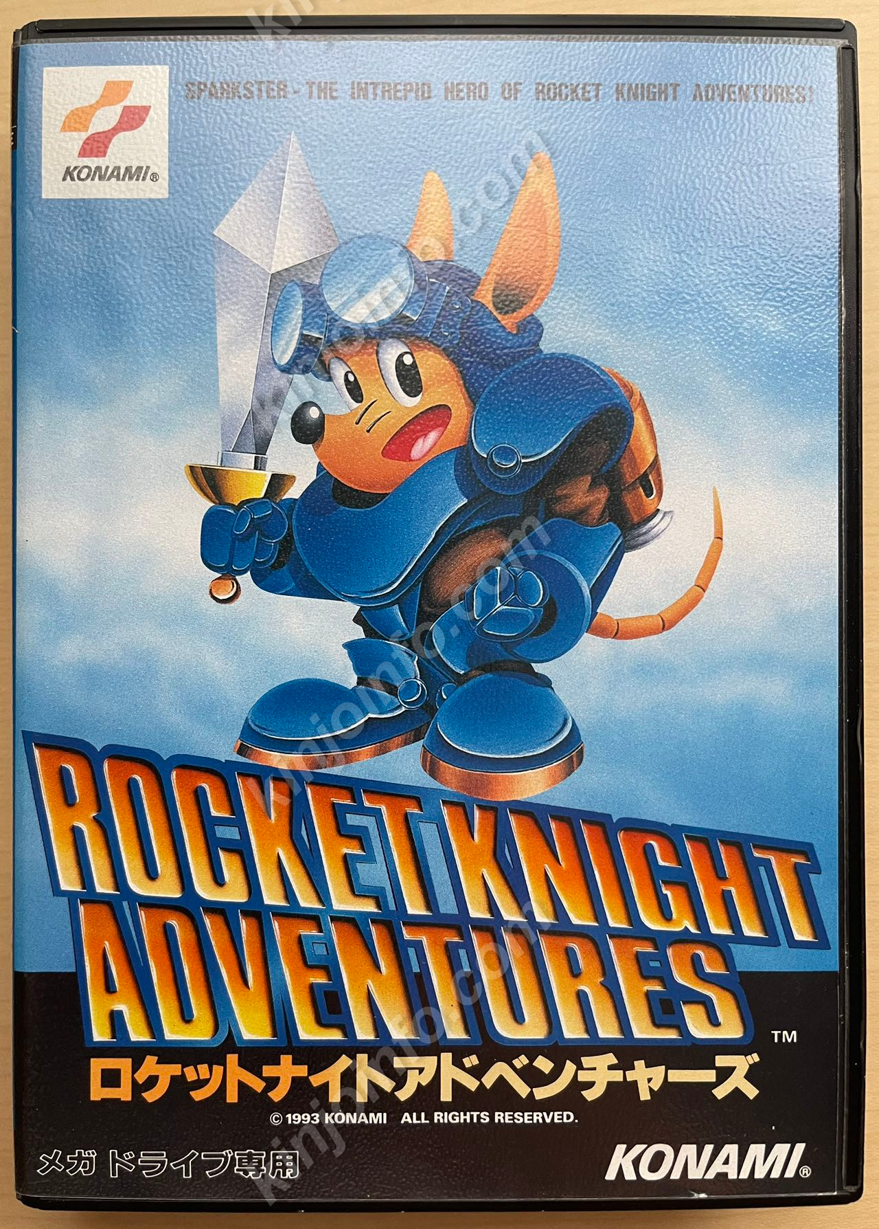 ロケットナイトアドベンチャーズ（Rocket Knight Adventures）【未使用に近い・ MD版】