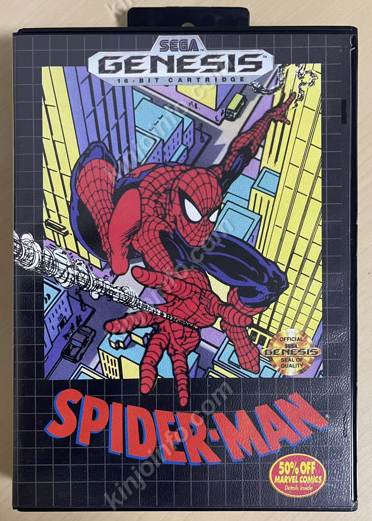 Spider-Man（スパイダーマン）【中古美品・完品・Genesis北米版】