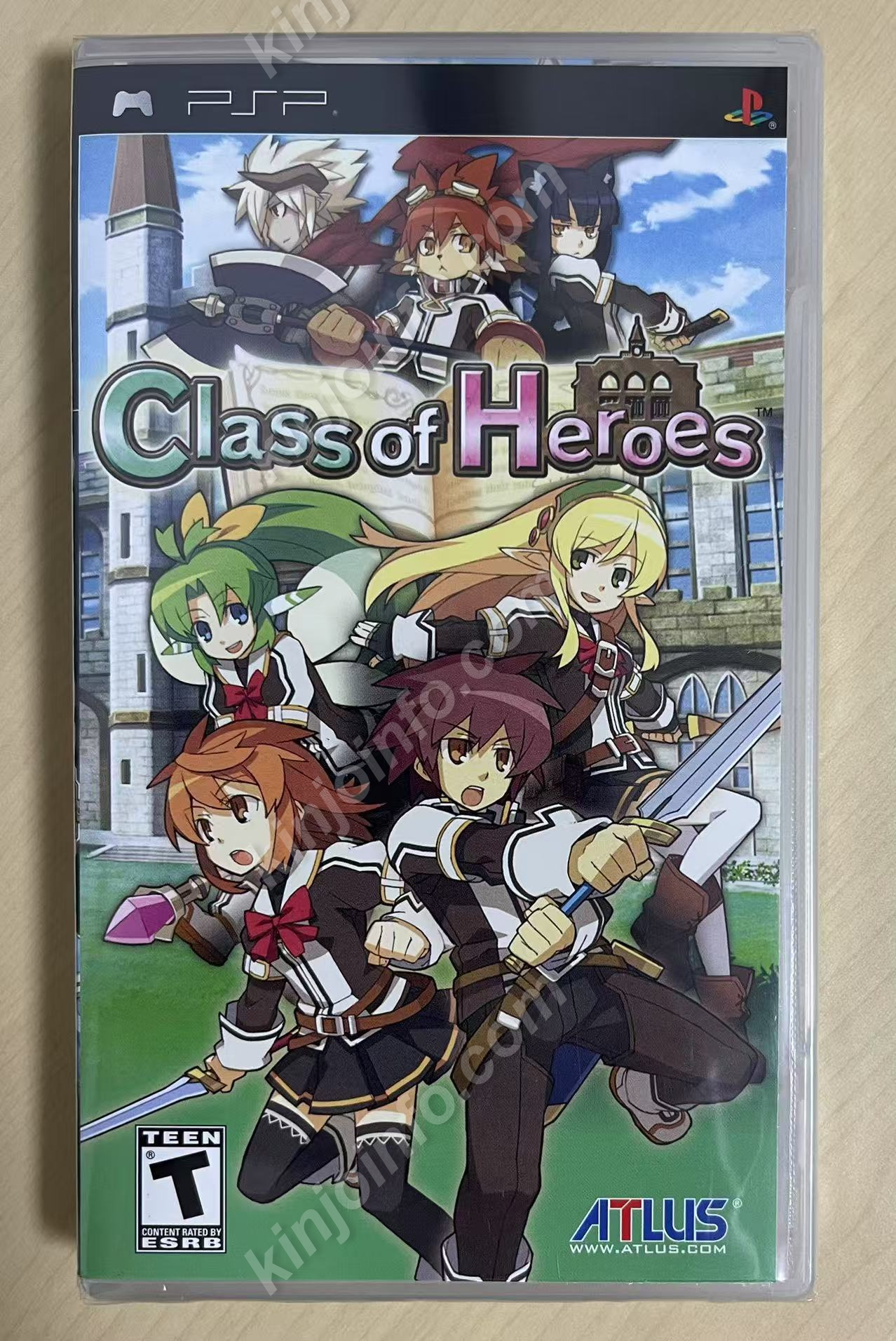 Class of Heroes（剣と魔法と学園モノ。）【新品未開封・PSP北米版】