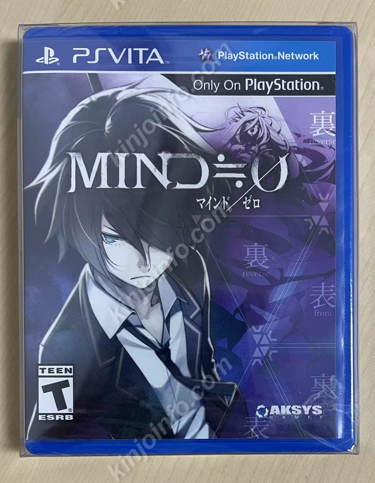 MIND≒0（マインド ゼロ）【新品未開封・PSVITA北米版】