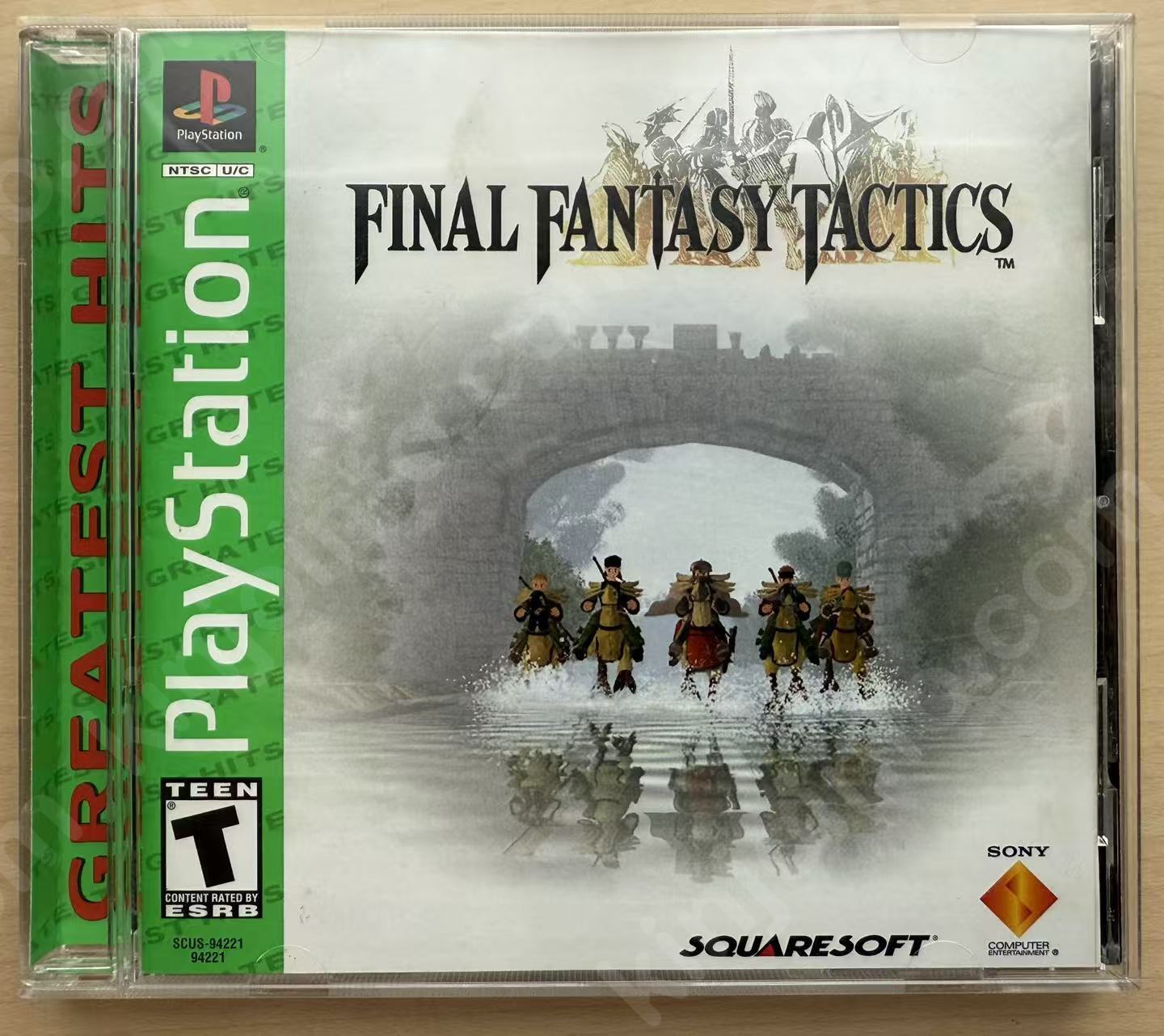 Final Fantasy Tactics（ファイナルファンタジータクティクス）【中古美品・PS北米版】