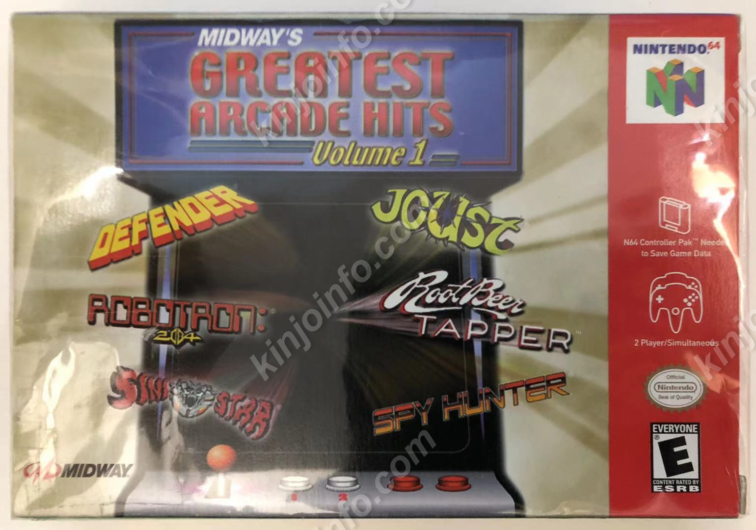 Midway's Greatest Arcade Hits【中古・通常版・北米版】