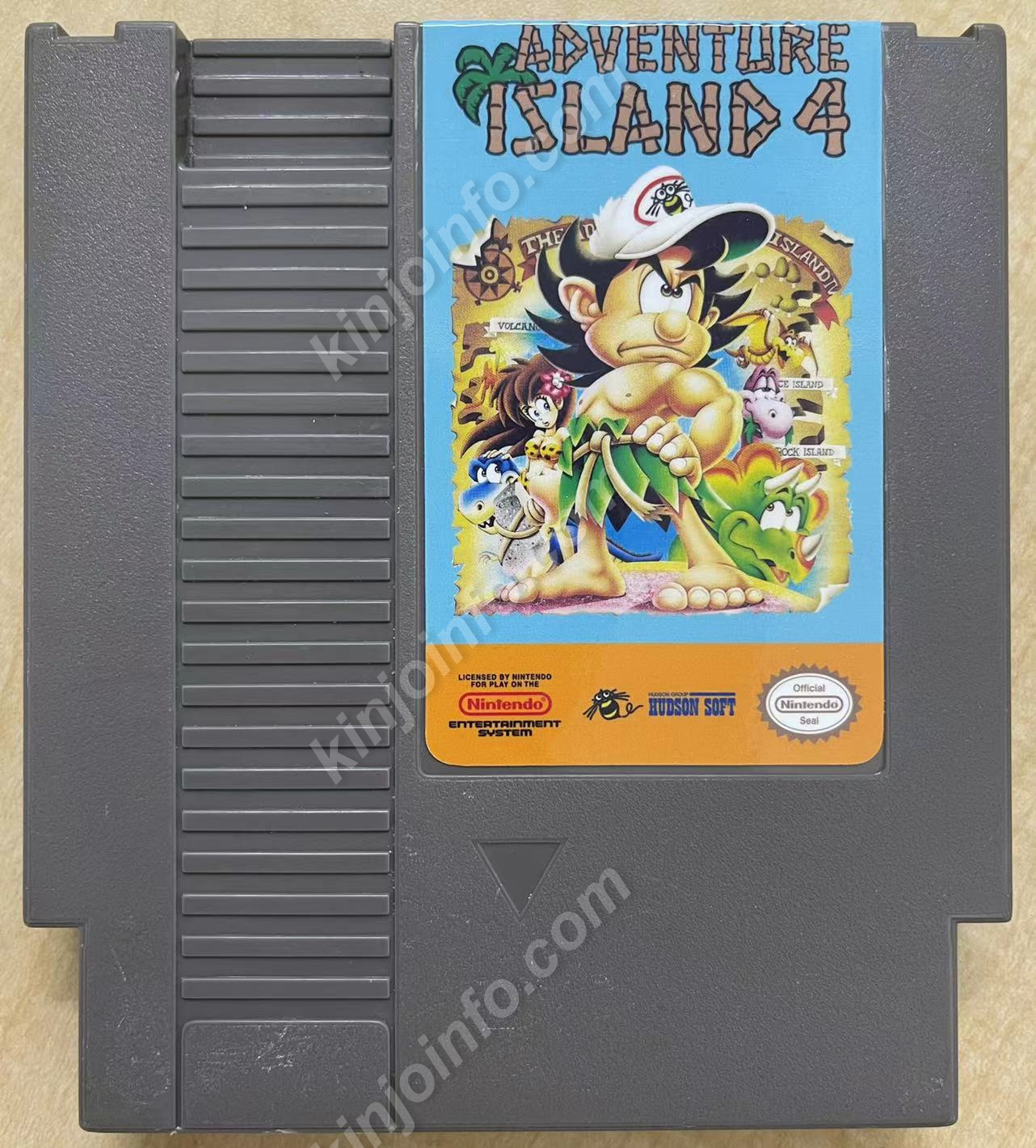 SEAL限定商品】 Adventure IV【中古・NES北米版】 Island Nintendo 