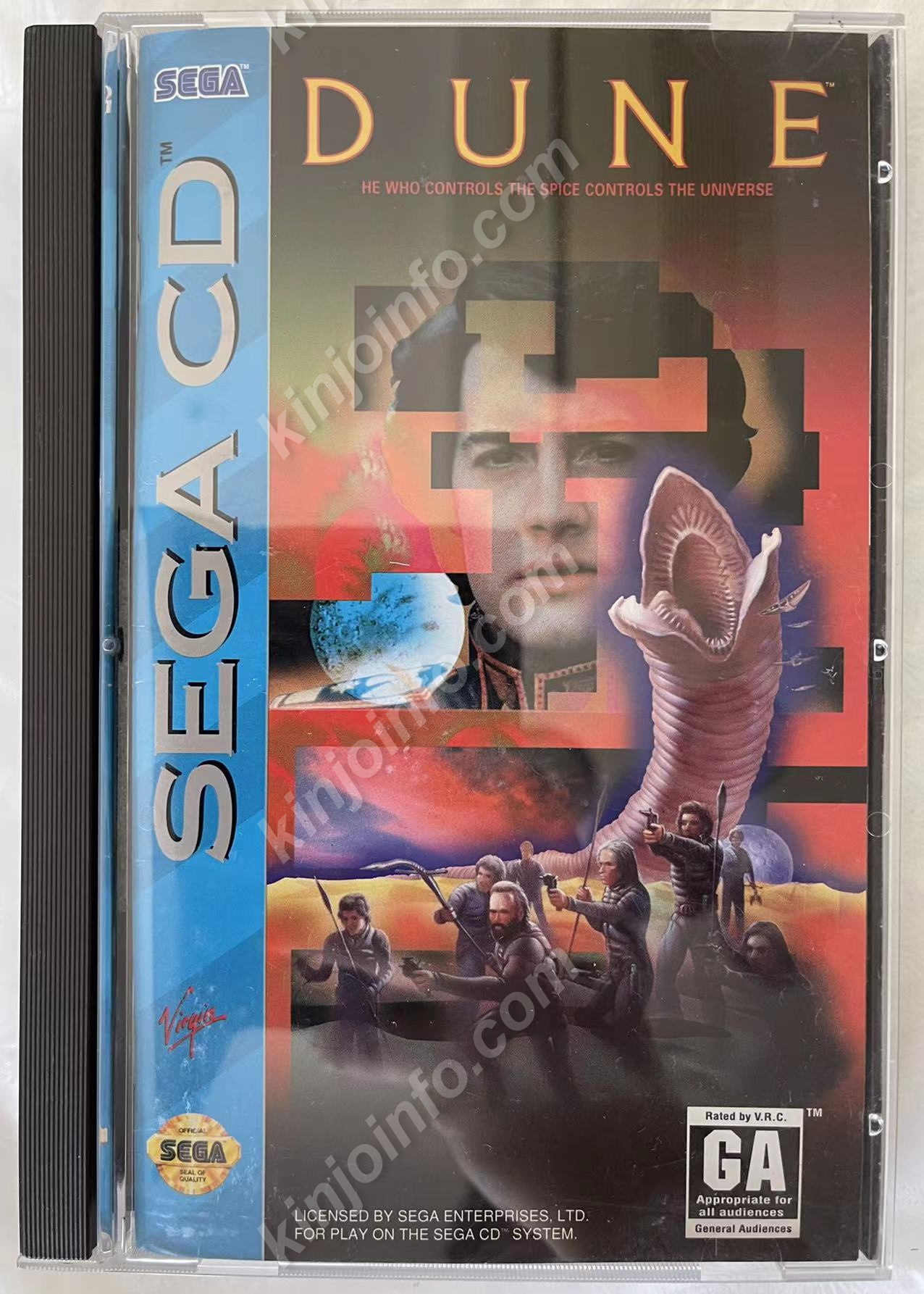 dune【中古美品・SegaCD北米版】