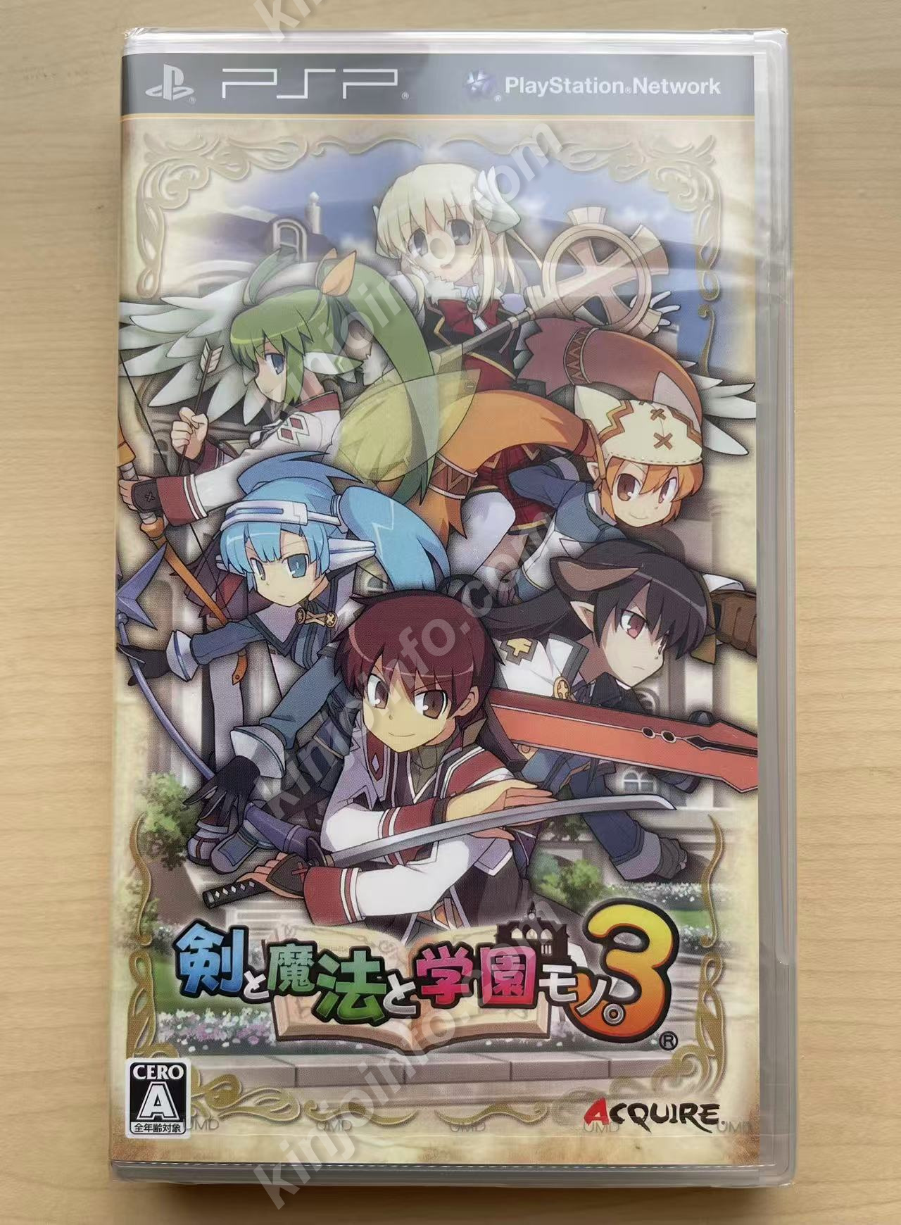 剣と魔法と学園モノ。3（Ken to Mahou to Gakuenmono. 3）【新品未開封・PSP日本版】