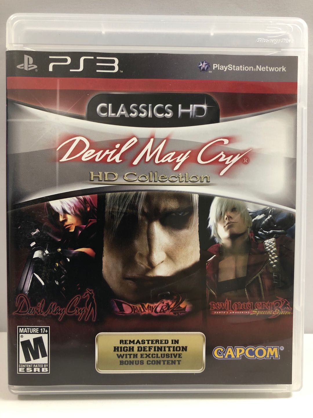 Devil May Cry HD Collection(デビル メイ クライ HDコレクション)【中古美品・PS3欧州版】