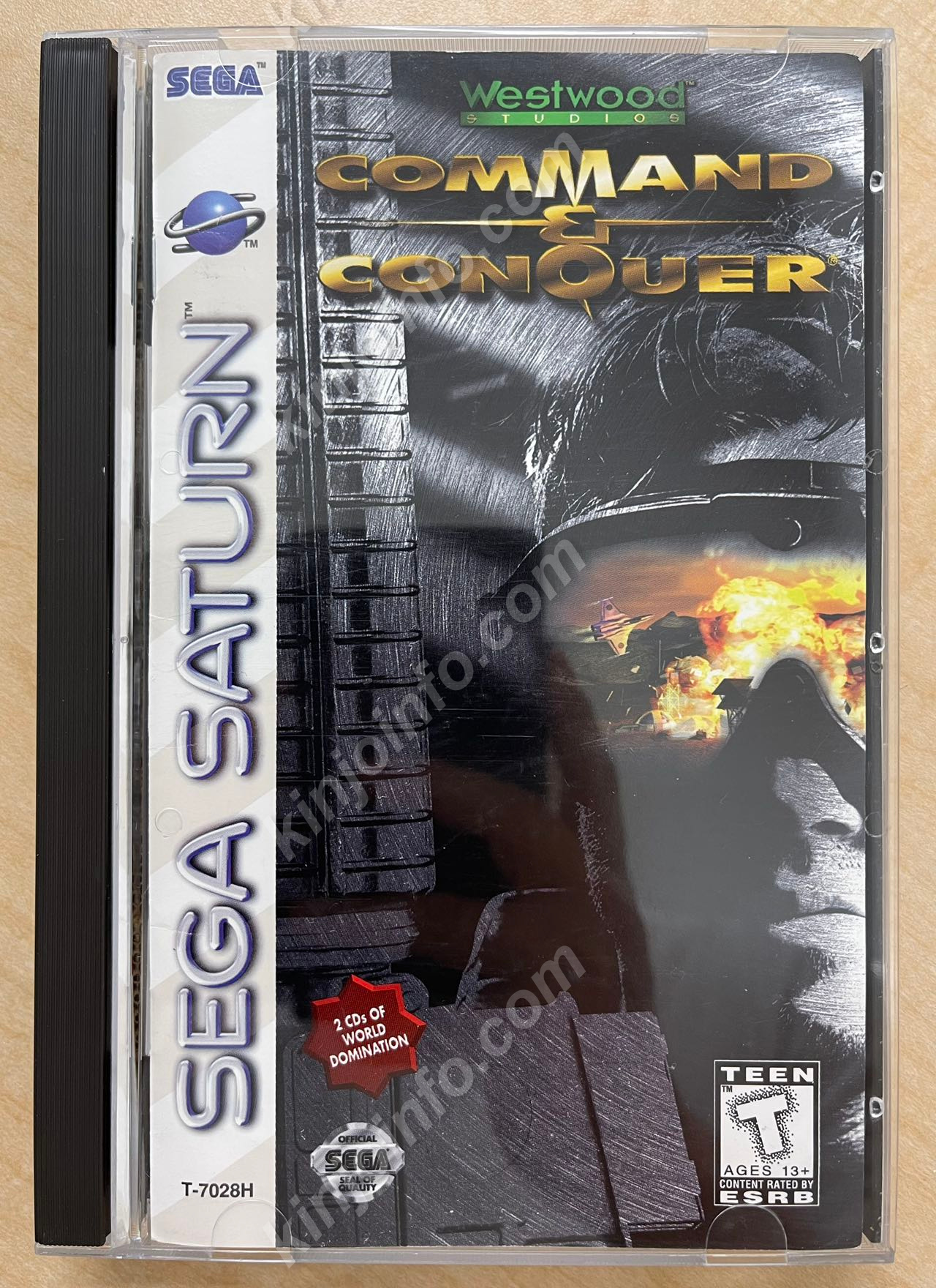 Command＆Conquer(コマンド&コンカー)【中古美品・SS北米版】