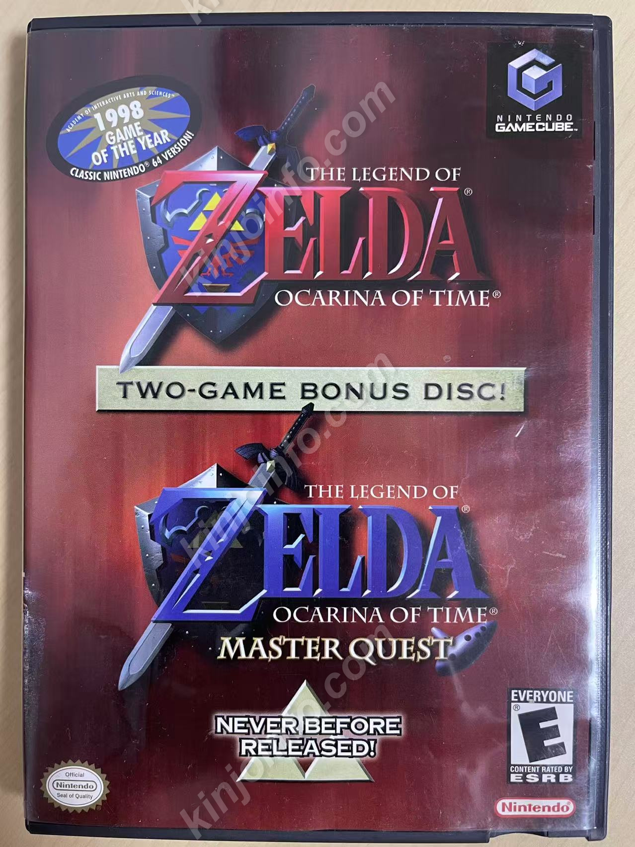 The Legend of Zelda: Ocarina of Time Bonus Disc【中古美品・完品・NGC北米版】