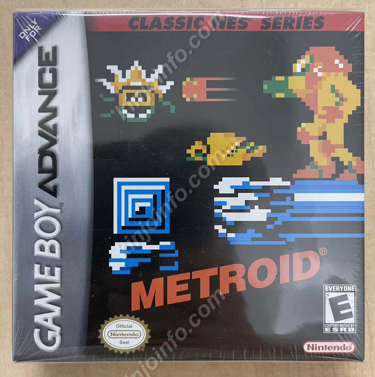 Classic NES Series: Metroid【新品未開封・GBA北米版】