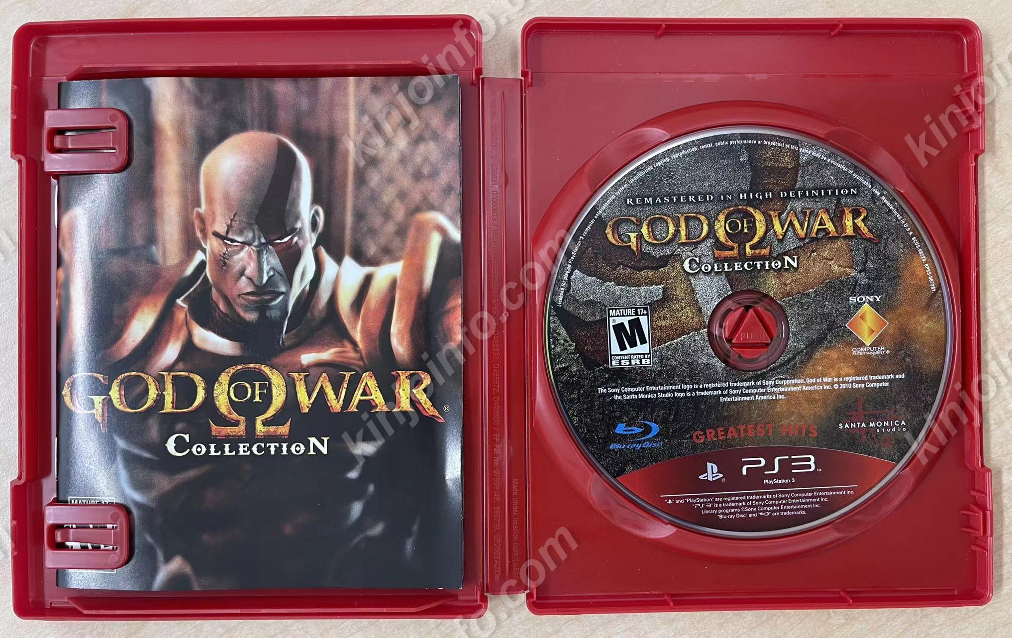 God Of War Collection（ゴッド・オブ・ウォー コレクション）【中古美 