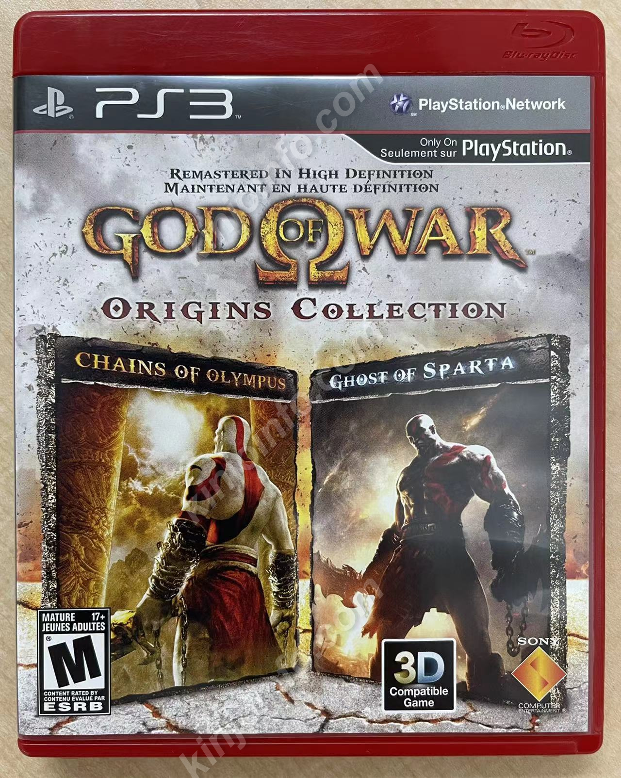 God of War: Origins Collection【中古美品・PS3北米版】