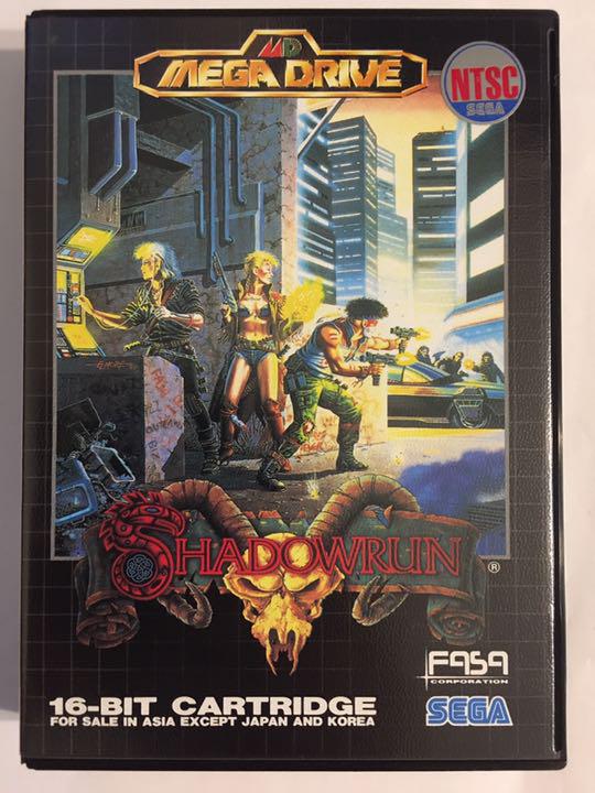 シャドウラン 空箱 スーパーファミコン SHADOWRUN -siegfried.com.ec