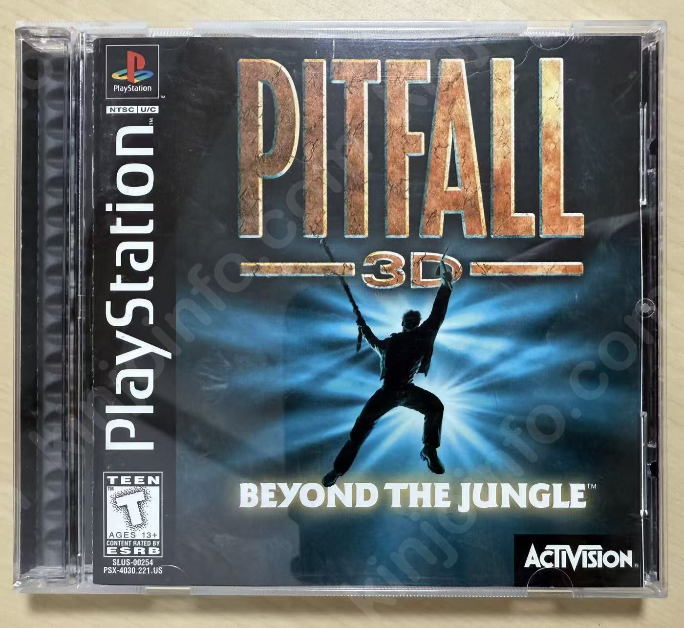Pitfall 3D: Beyond the Jungle（ピットフォール3D）【中古美品・PS北米版】