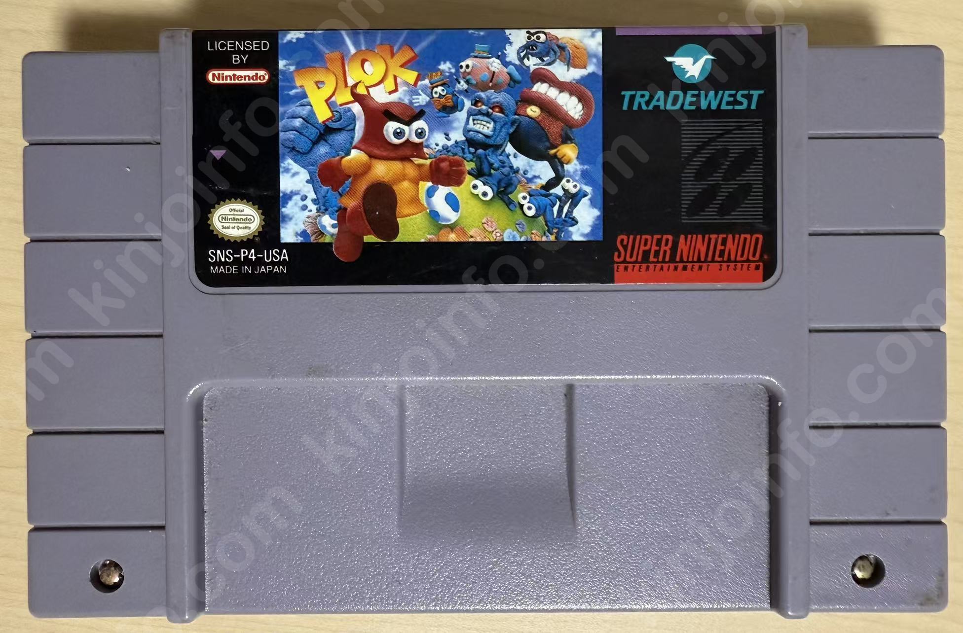 Plok（プロック！）【中古・SNES北米版】