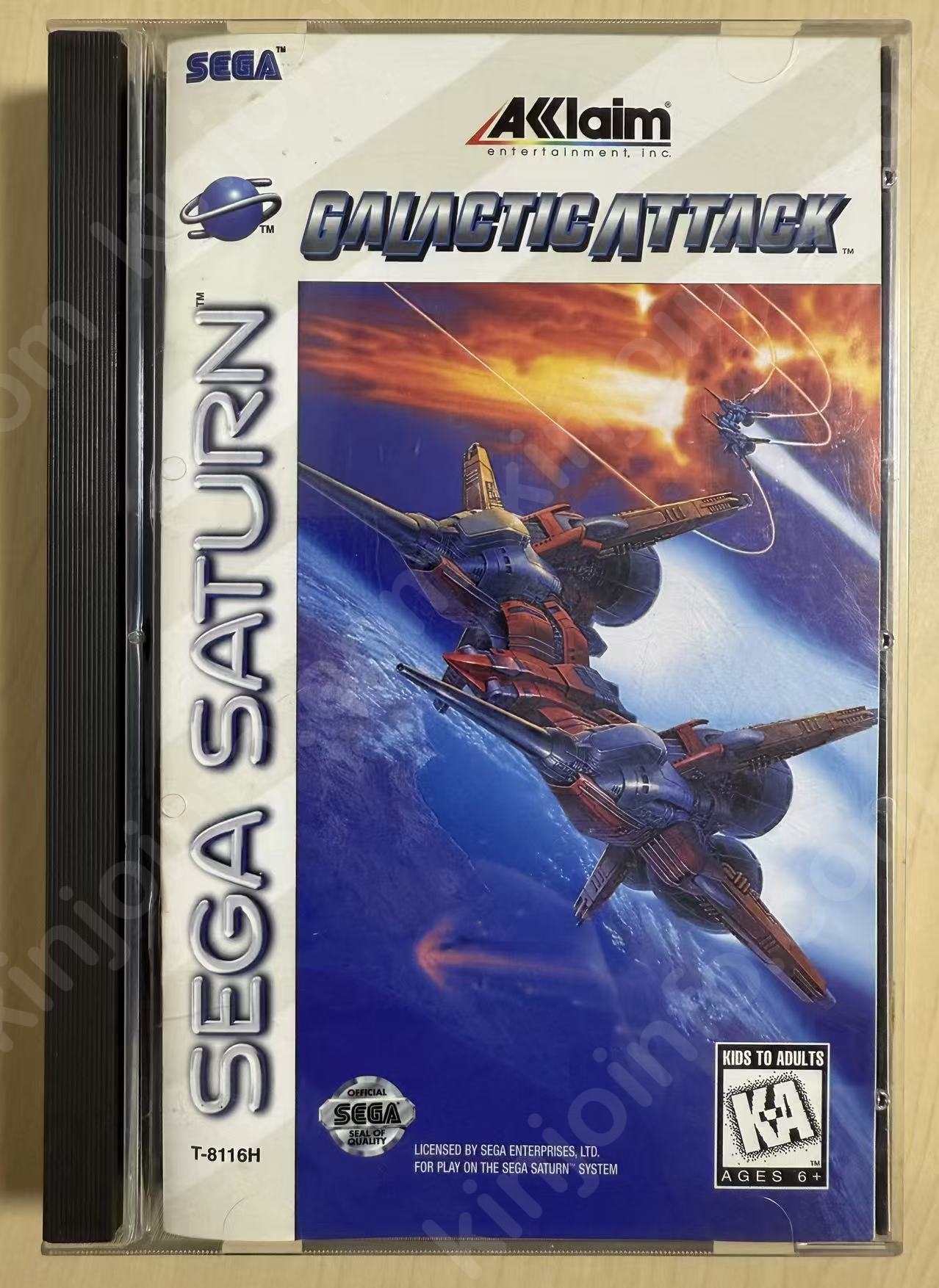 Galactic Attack（レイフォース）【中古美品・SS北米版】