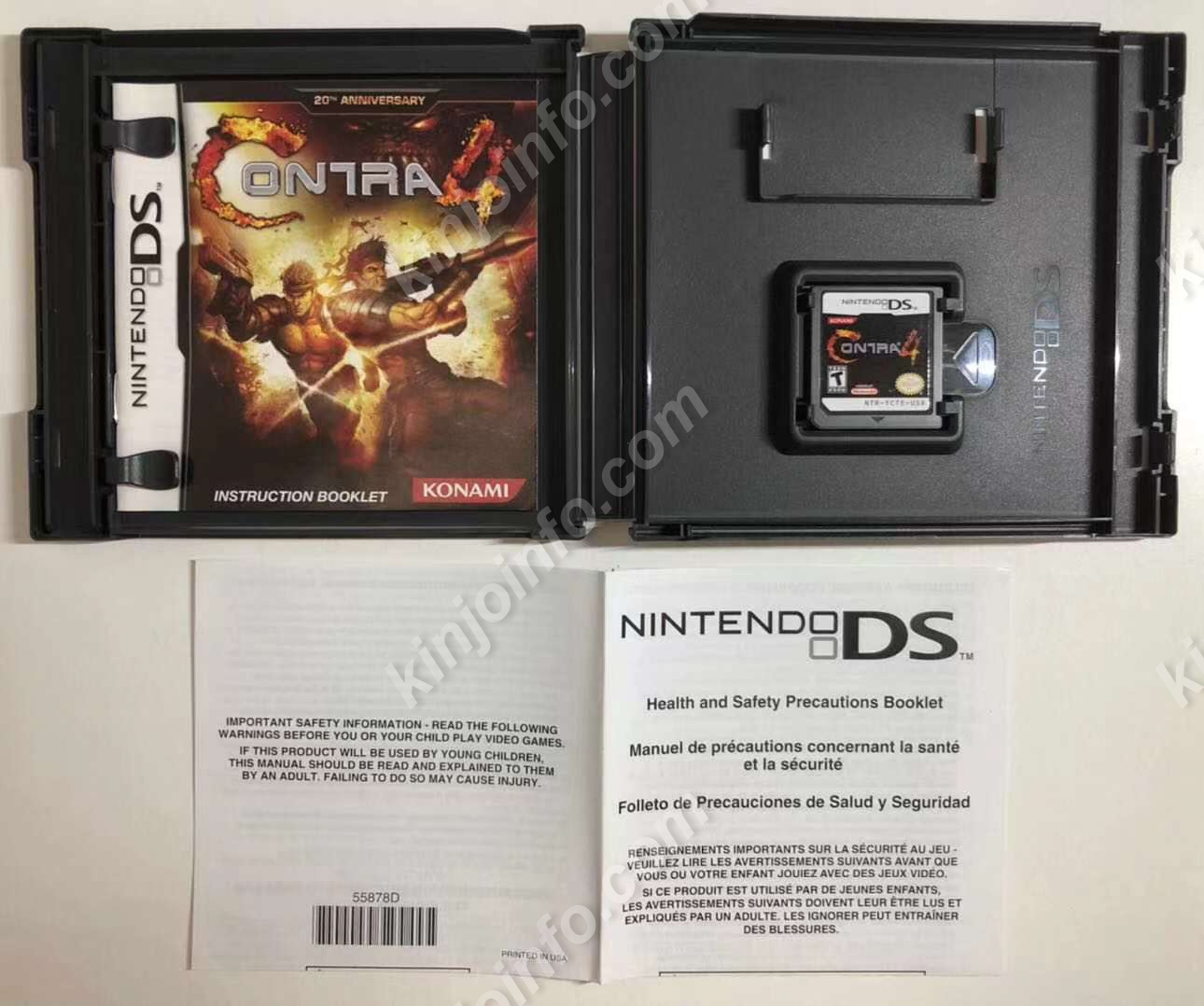 Contra 4（魂斗羅 Dual Spirits海外版）【中古・通常版・北米版 