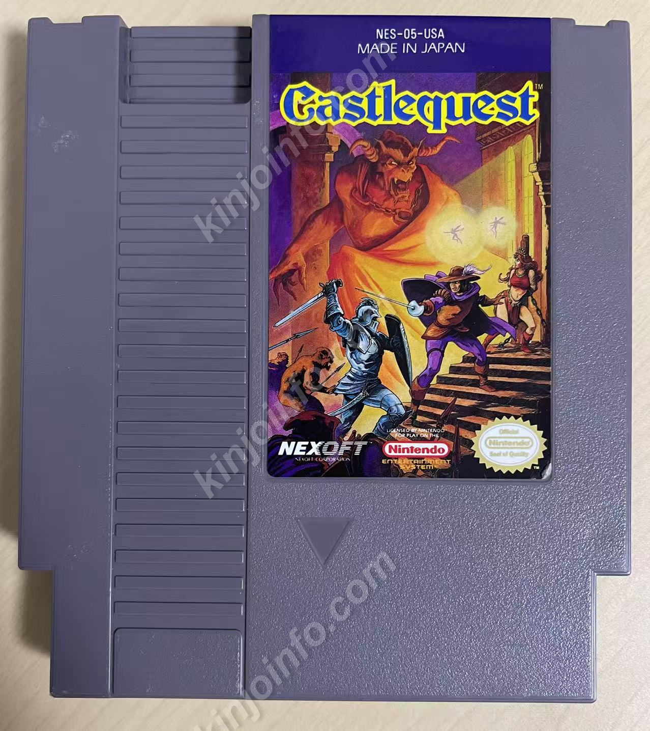 Castlequest（キャッスルクエスト）【中古美品・NES北米版】
