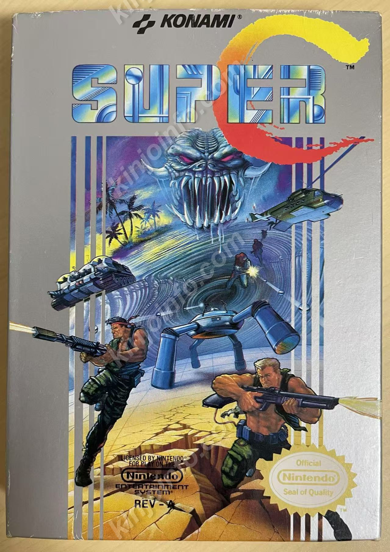 Super C（スーパー魂斗羅）【中古美品・NES北米版】