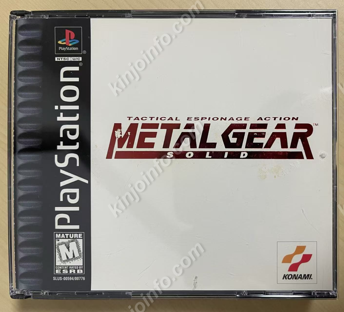 Metal Gear Solid（メタルギア ソリッド）【中古美品・PS北米版】
