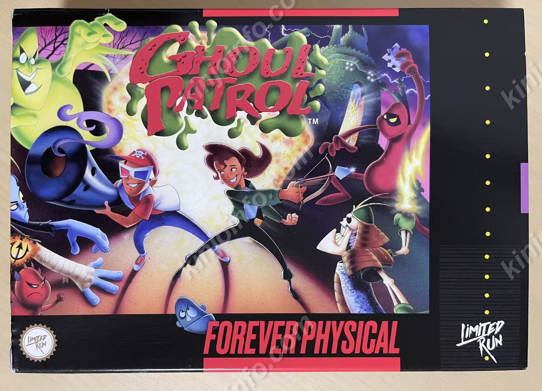 Ghoul Patrol（グール・パトロール）【新品に近い・完品・SNES北米版】