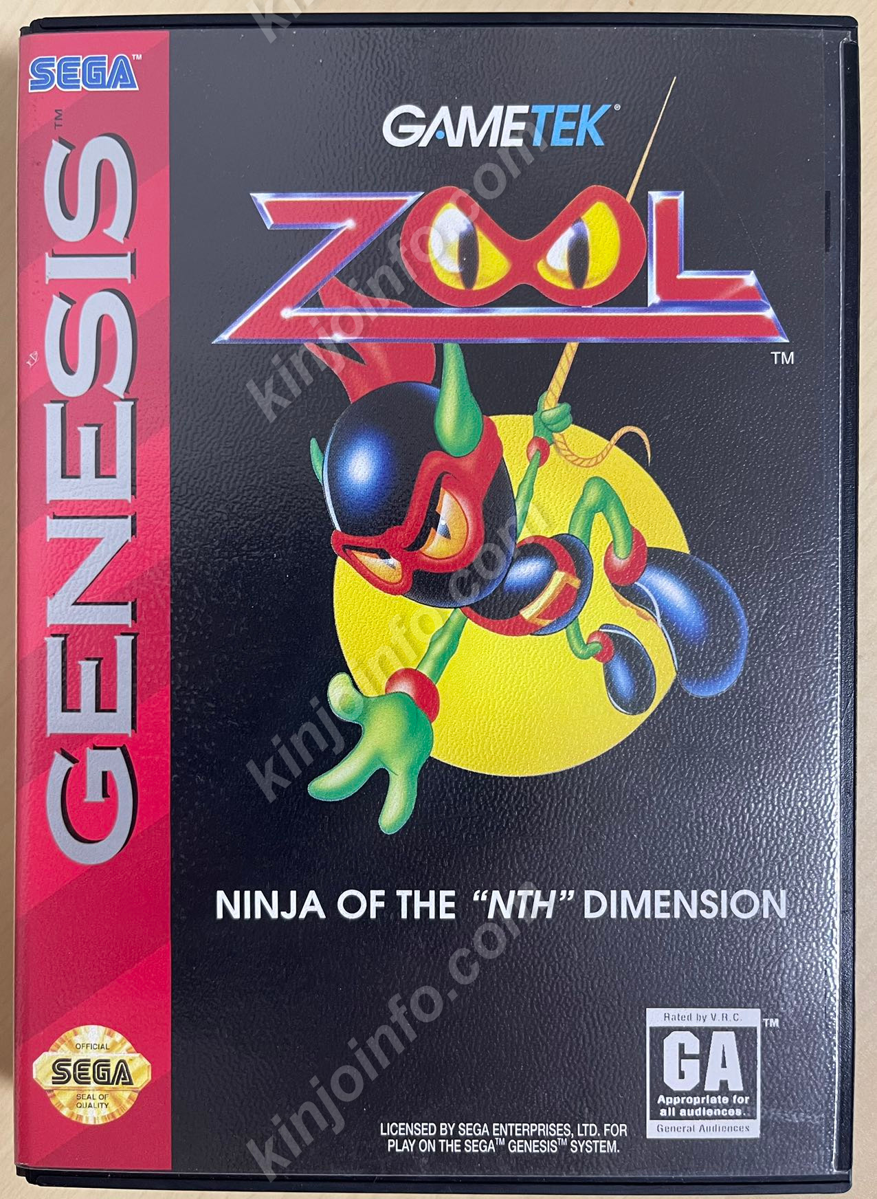 Zool: Ninja of the "Nth" Dimension【新品未使用・genesis北米版】