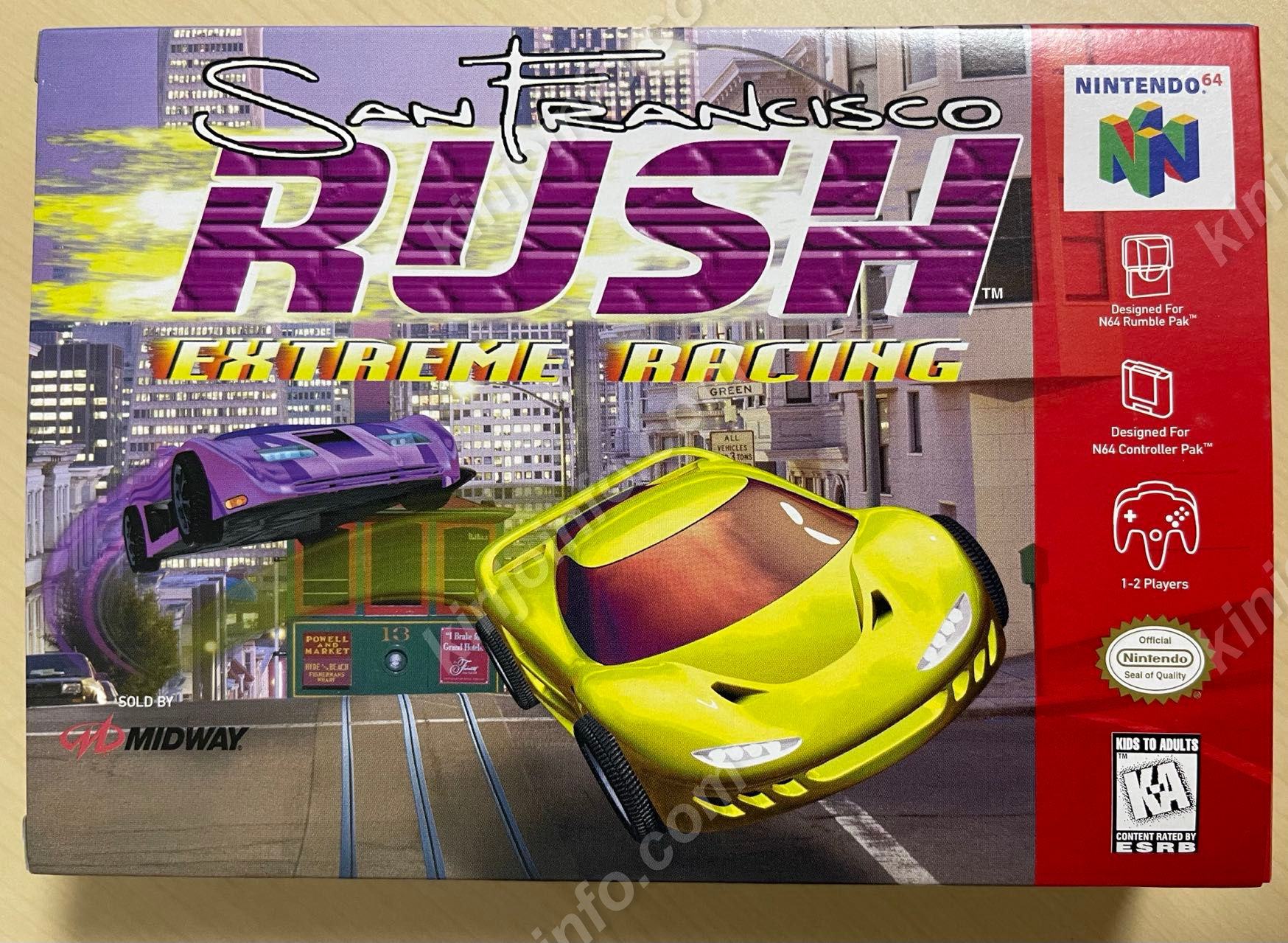 San Francisco Rush：Extreme Racing【新品未使用・N64北米版】