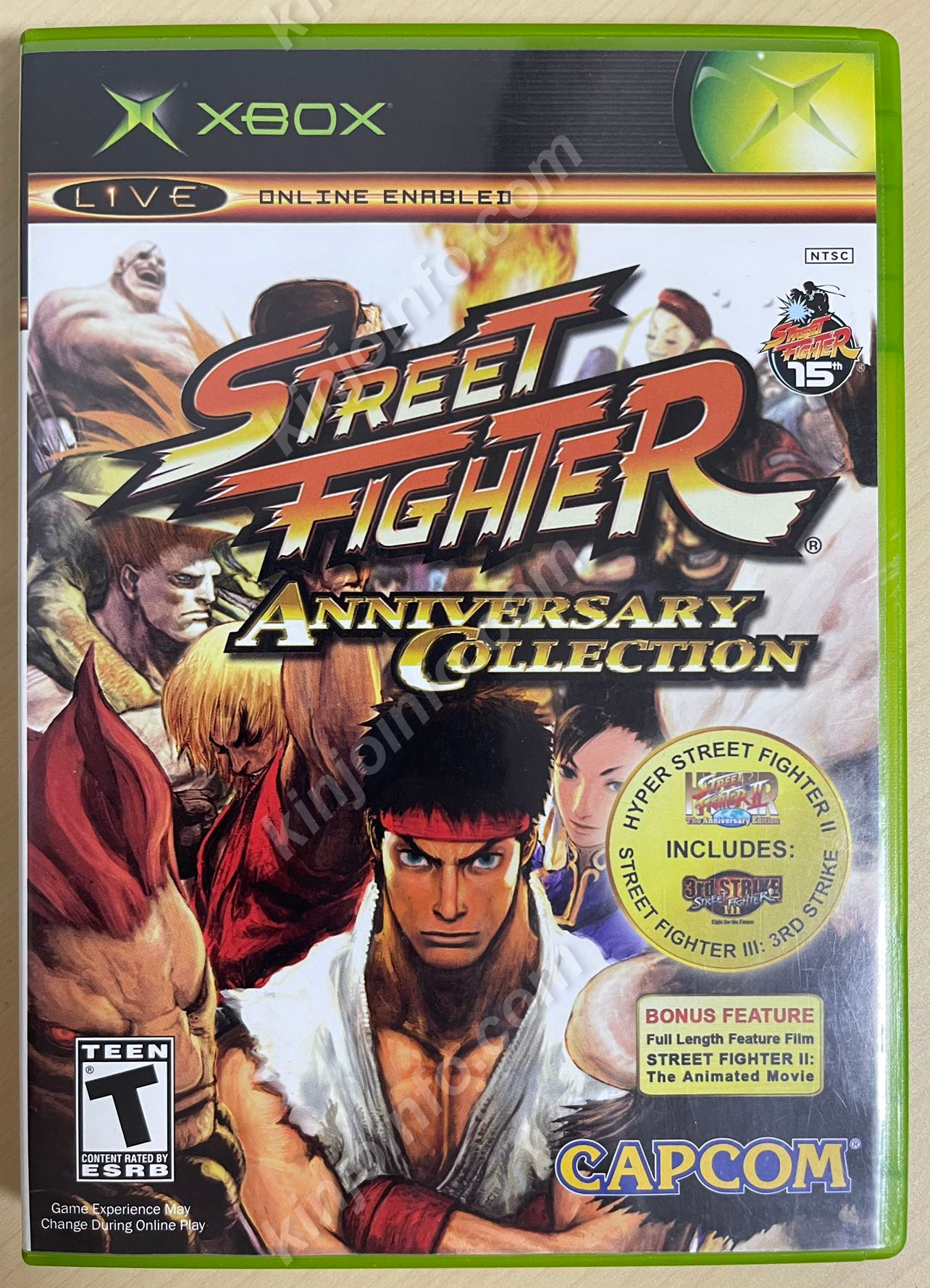 Street Fighter Anniversary Collection（ハイパー ストリート ファイター II: アニバーサリー エディション）【中古美品・xbox北米版】