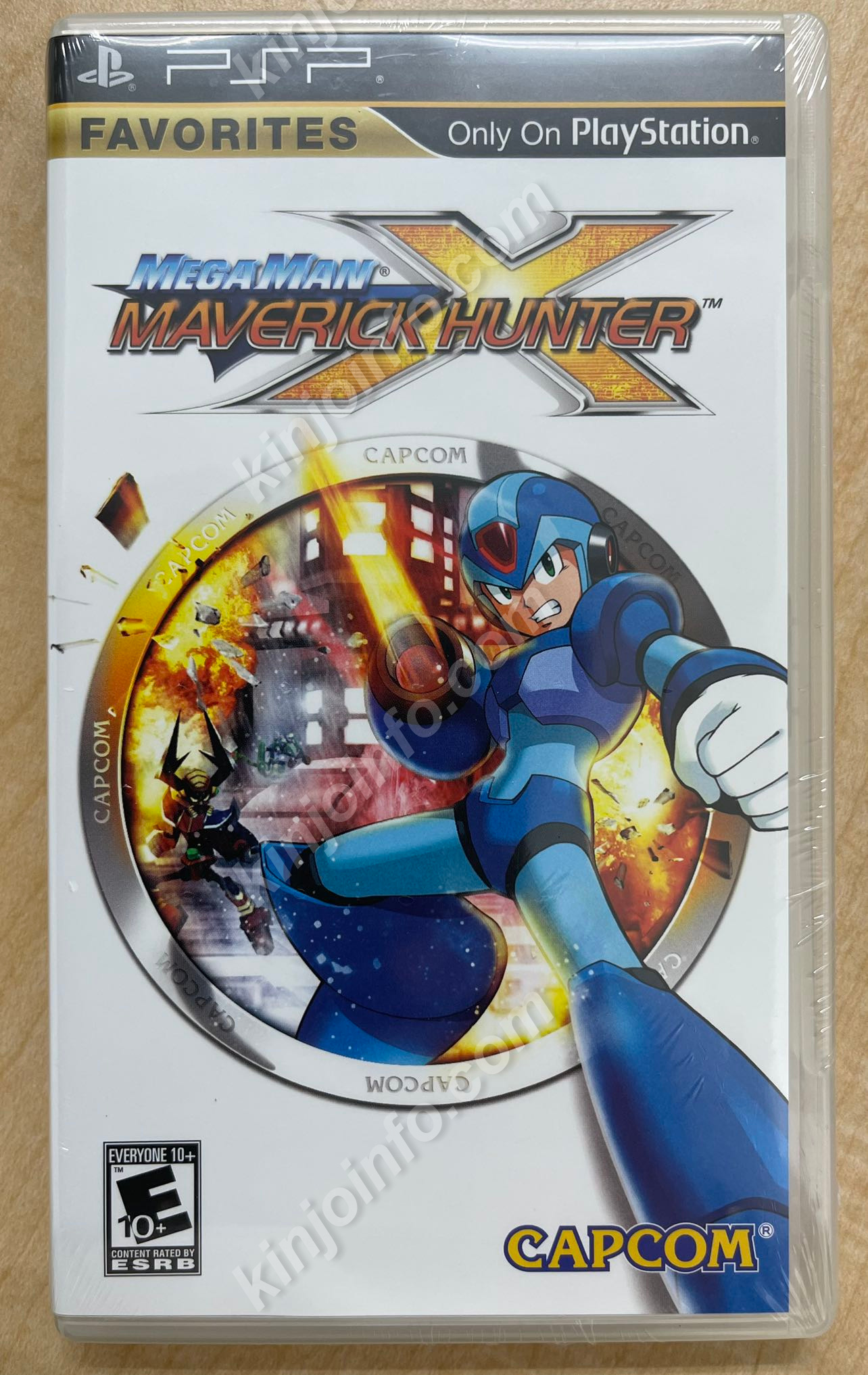 MEGA MAN MAVERICK HUNTER X（イレギュラーハンターX）【新品未開封・PSP北米版】