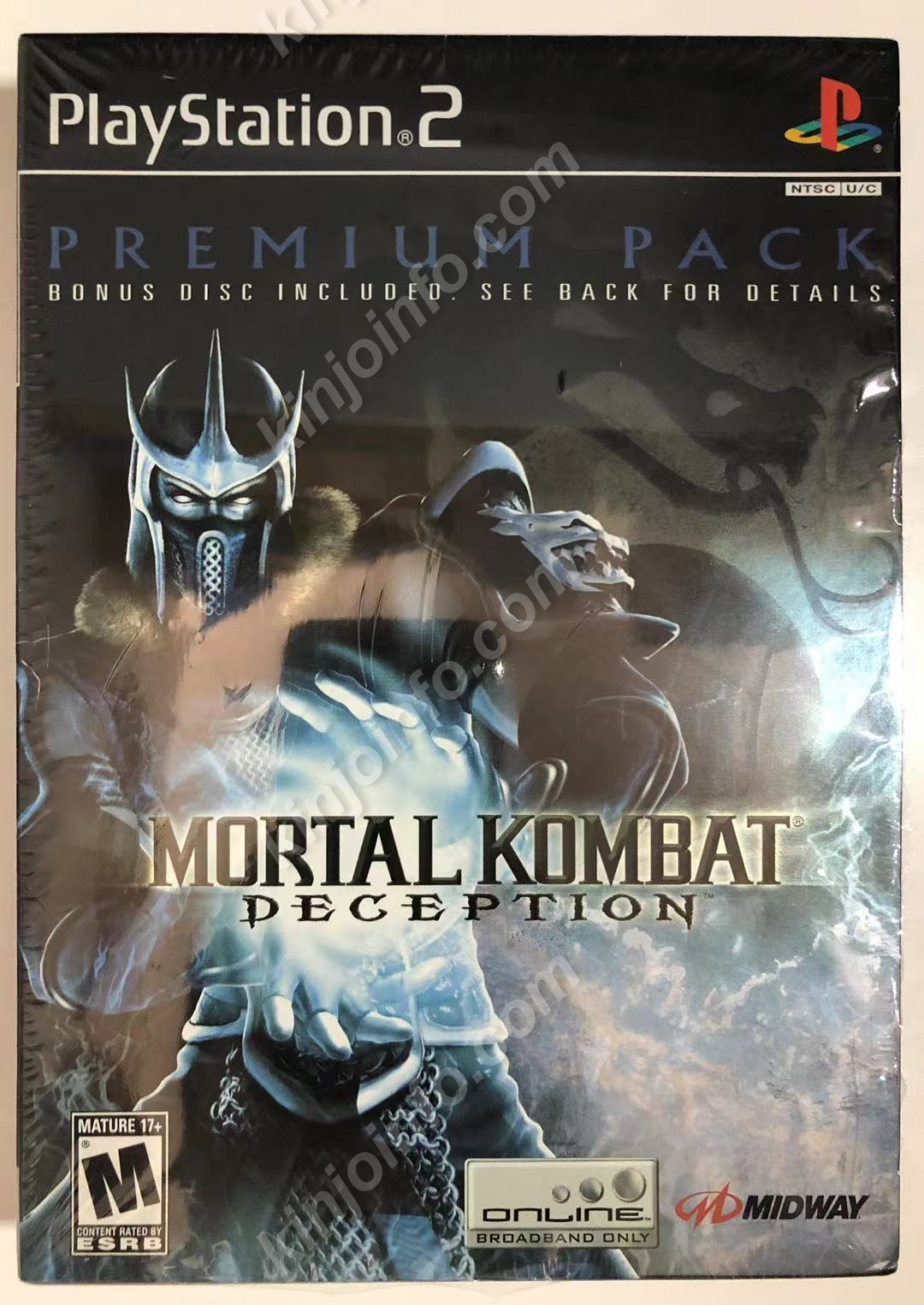 Mortal Kombat：Deception Premium Pack【中古・PS2北米版】