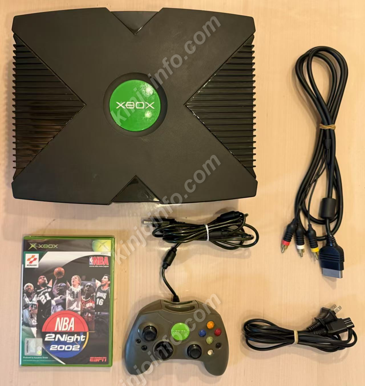 初代xbox本体一式【中古美品・xbox日本版】