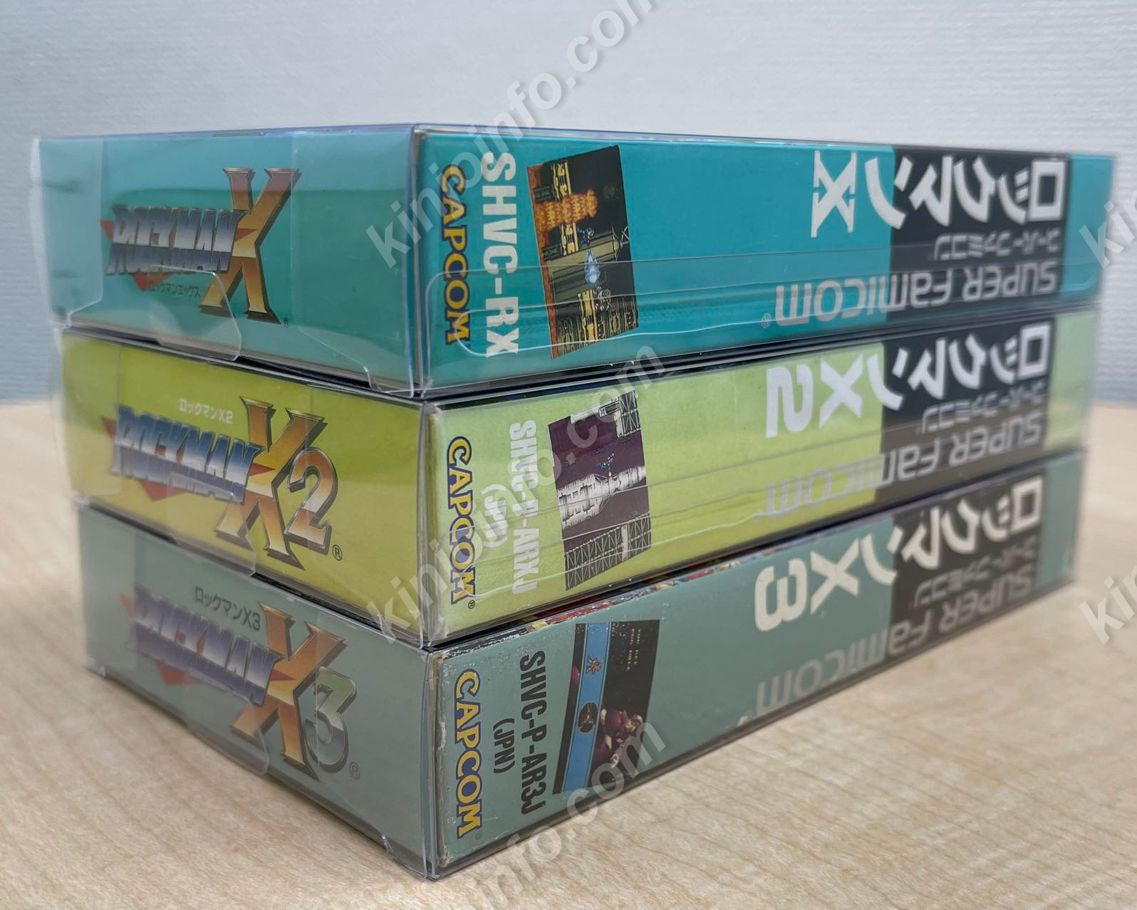 ロックマンX３本セット【中古美品・完品・SFC日本版】 / kinjoinfo