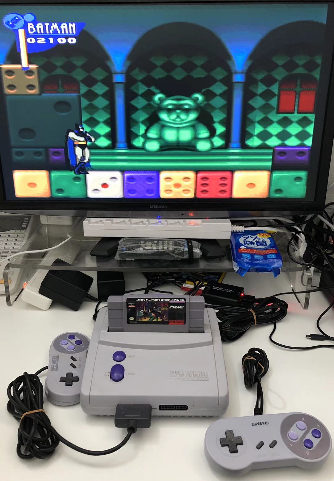 SNES Jr Mini Model スーパーファミコン Jr.【中古・北米版】 / kinjoinfo