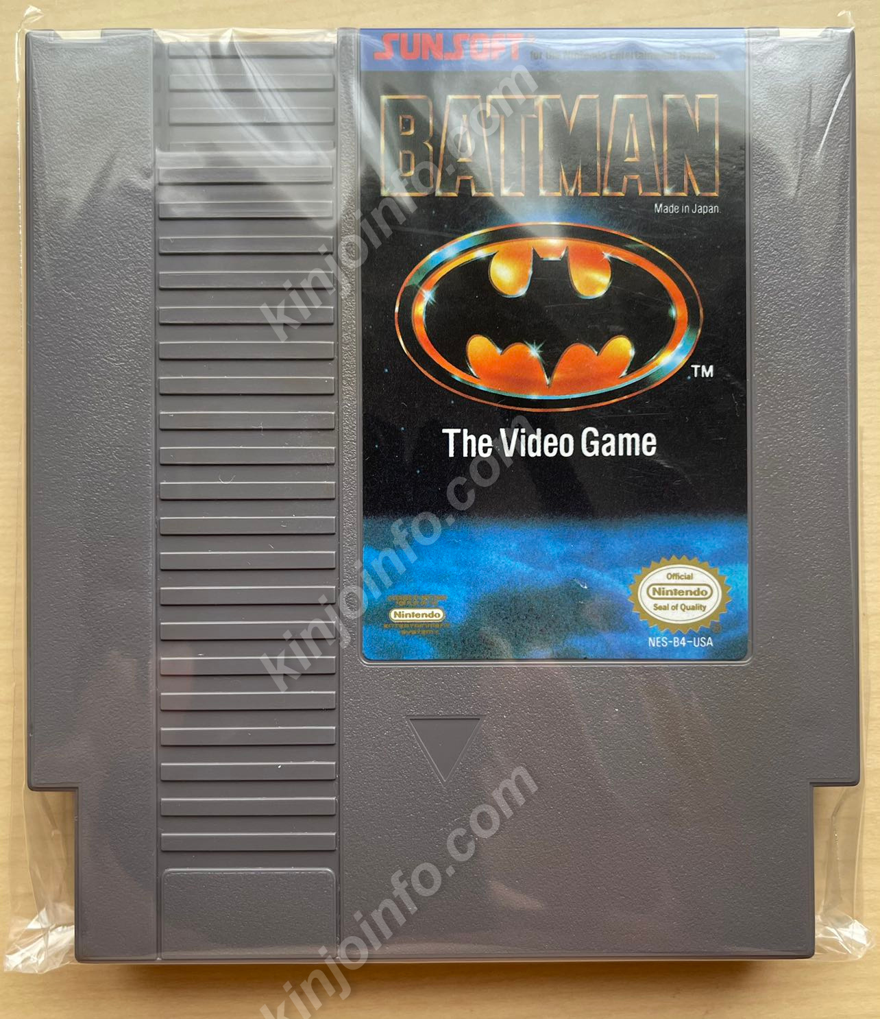 BATMAN THE VIDEO GAME（バットマン）【中古美品・NES北米版】