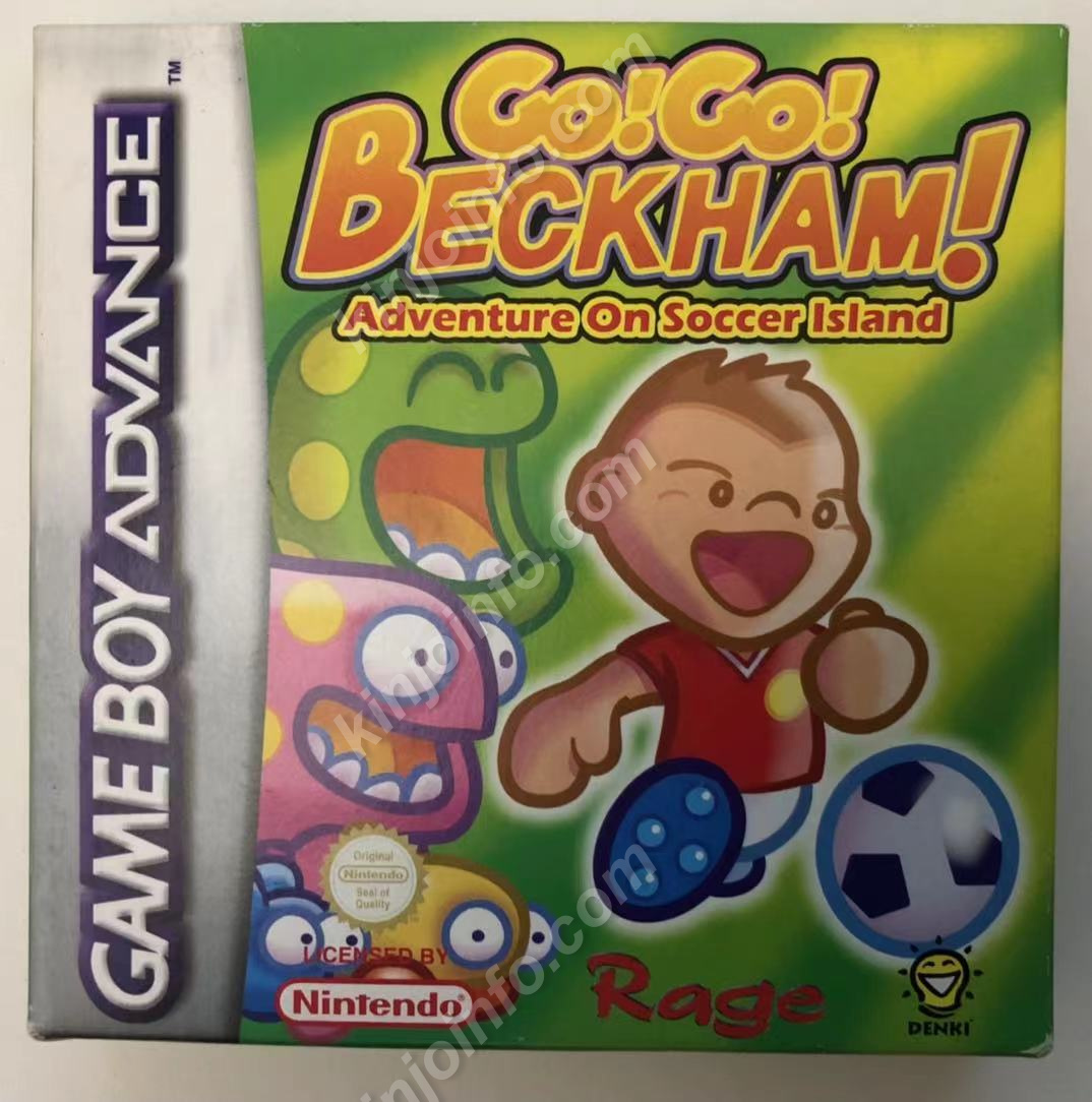 Go! Go! Beckham! Adventure on Soccer Island【中古美品・GBA北米版】