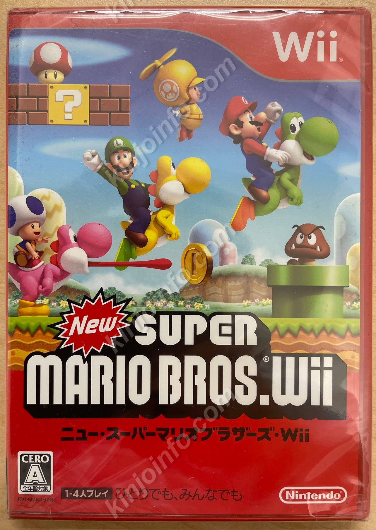 New スーパーマリオブラザーズ Wii【新品未開封・Wii日本版】