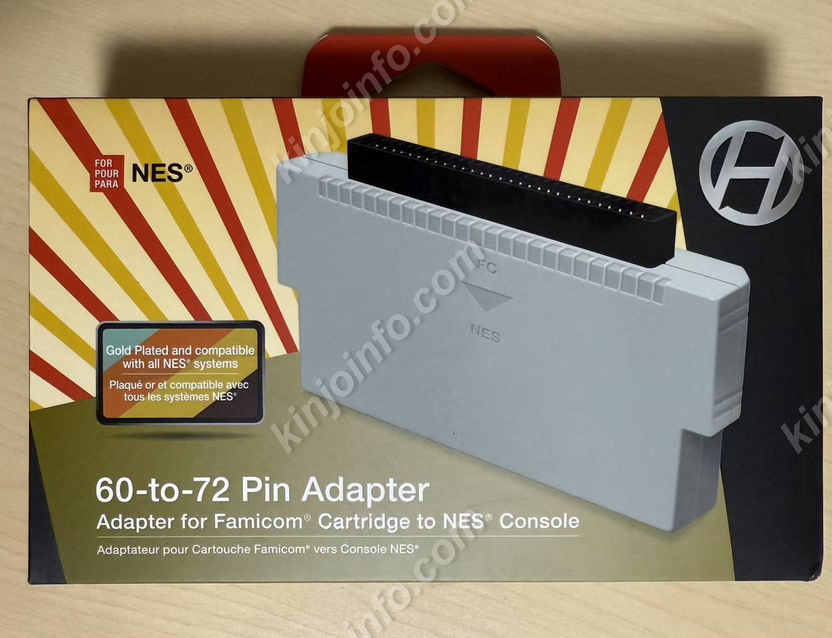 FC→NESのゲームソフトコンバーター【新品未開封・NES北米版】